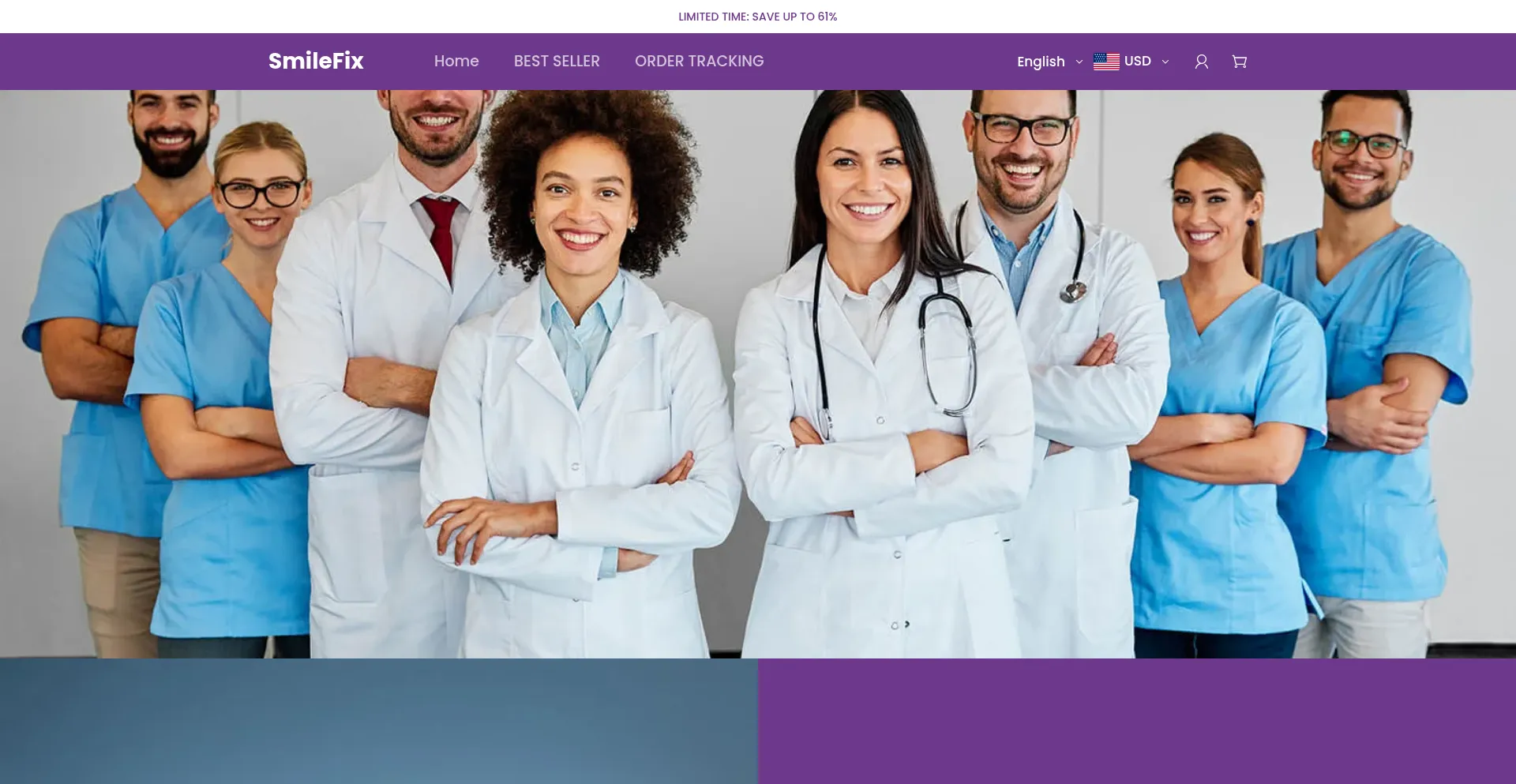 Website screenshot of Webnater.shop