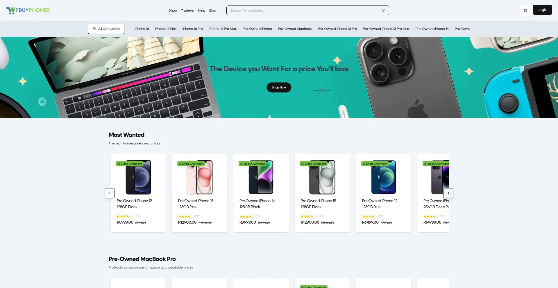 Webuyphones.co.za