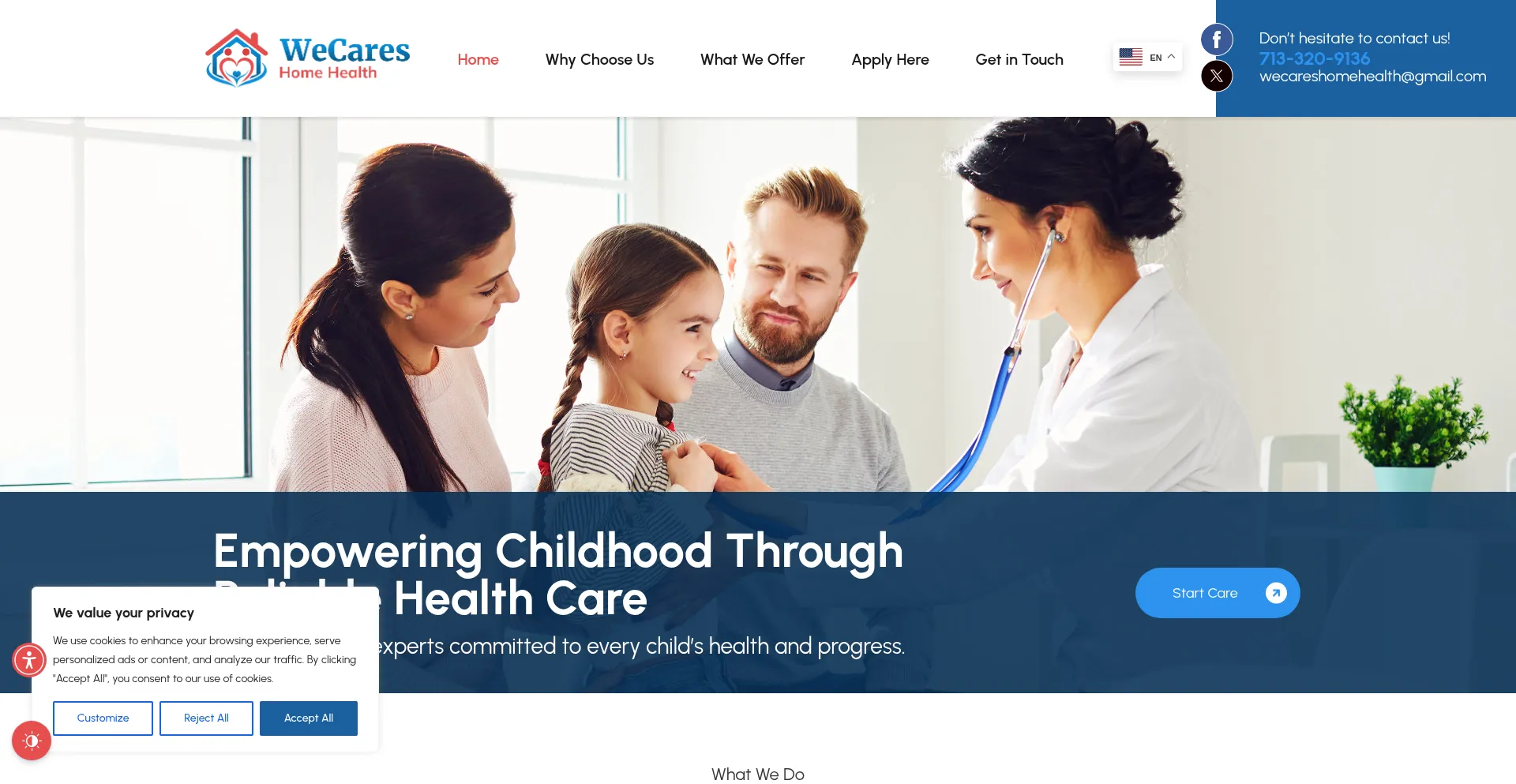 Wecareshomehealth.com