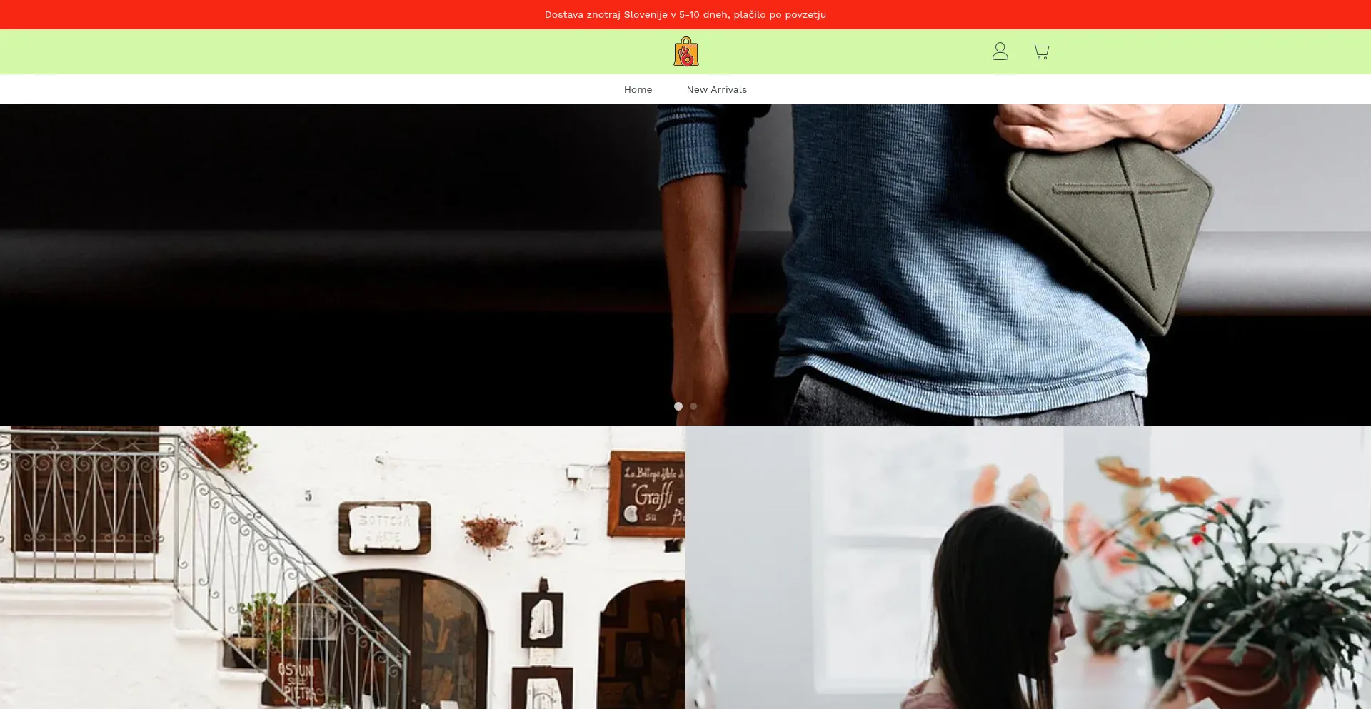 Website screenshot of Weigenb.shop