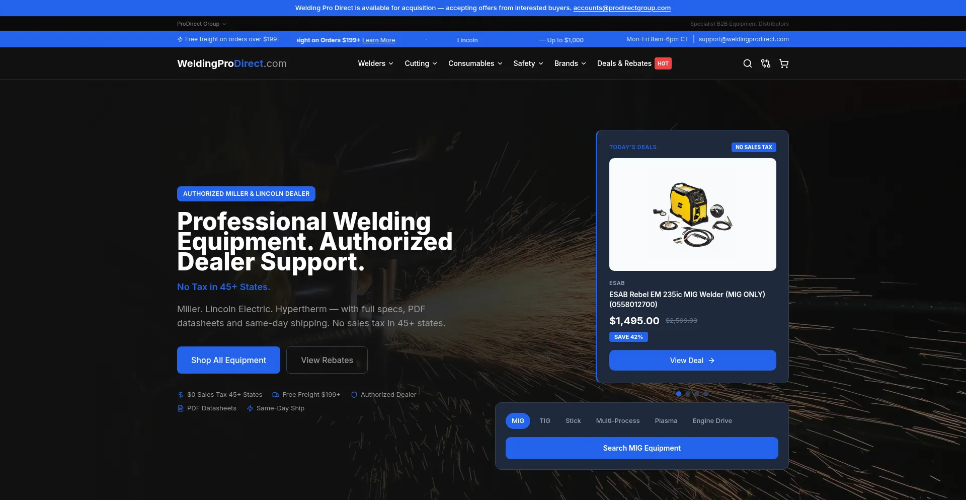 Weldingprodirect.com