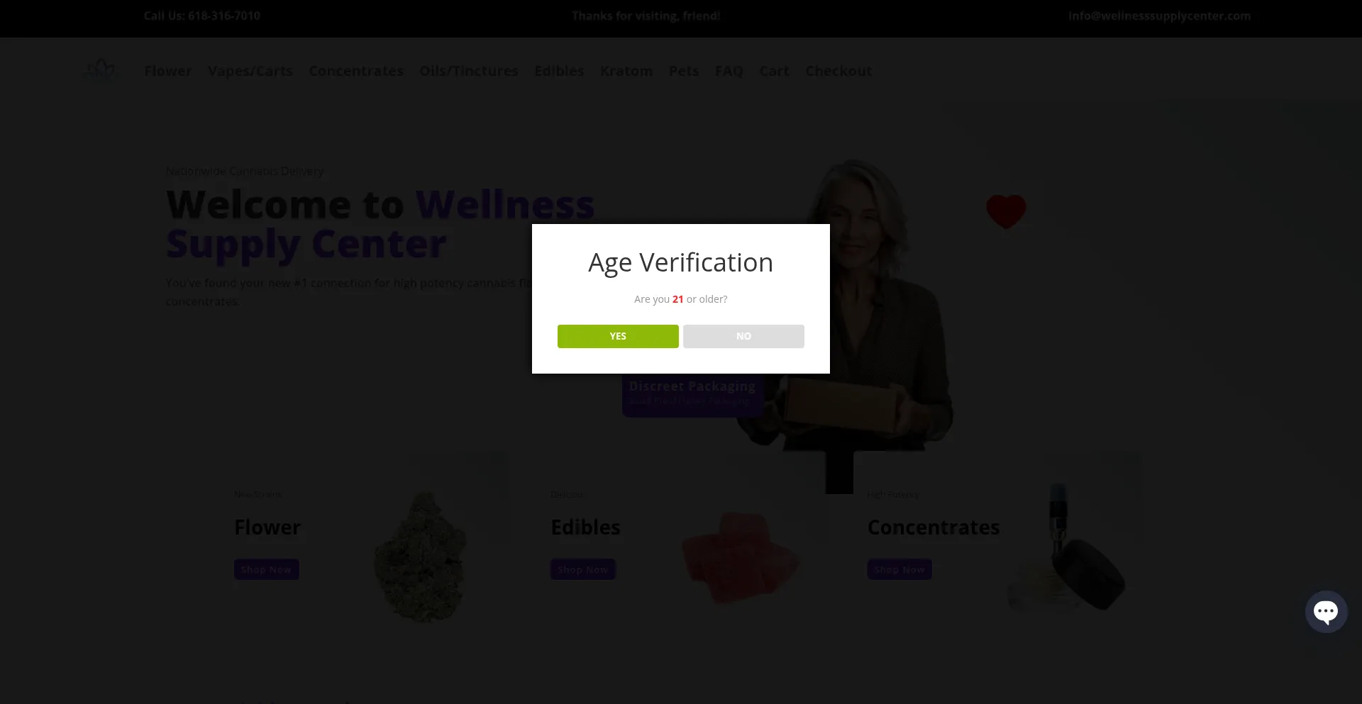 ¿És Seguro y Confiable Wellnesssupplycenter.com?