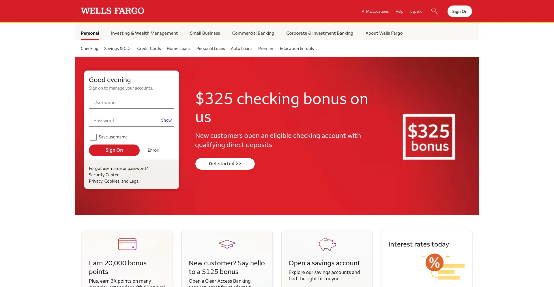 ¿És Seguro y Confiable Wellsfargobank.com?