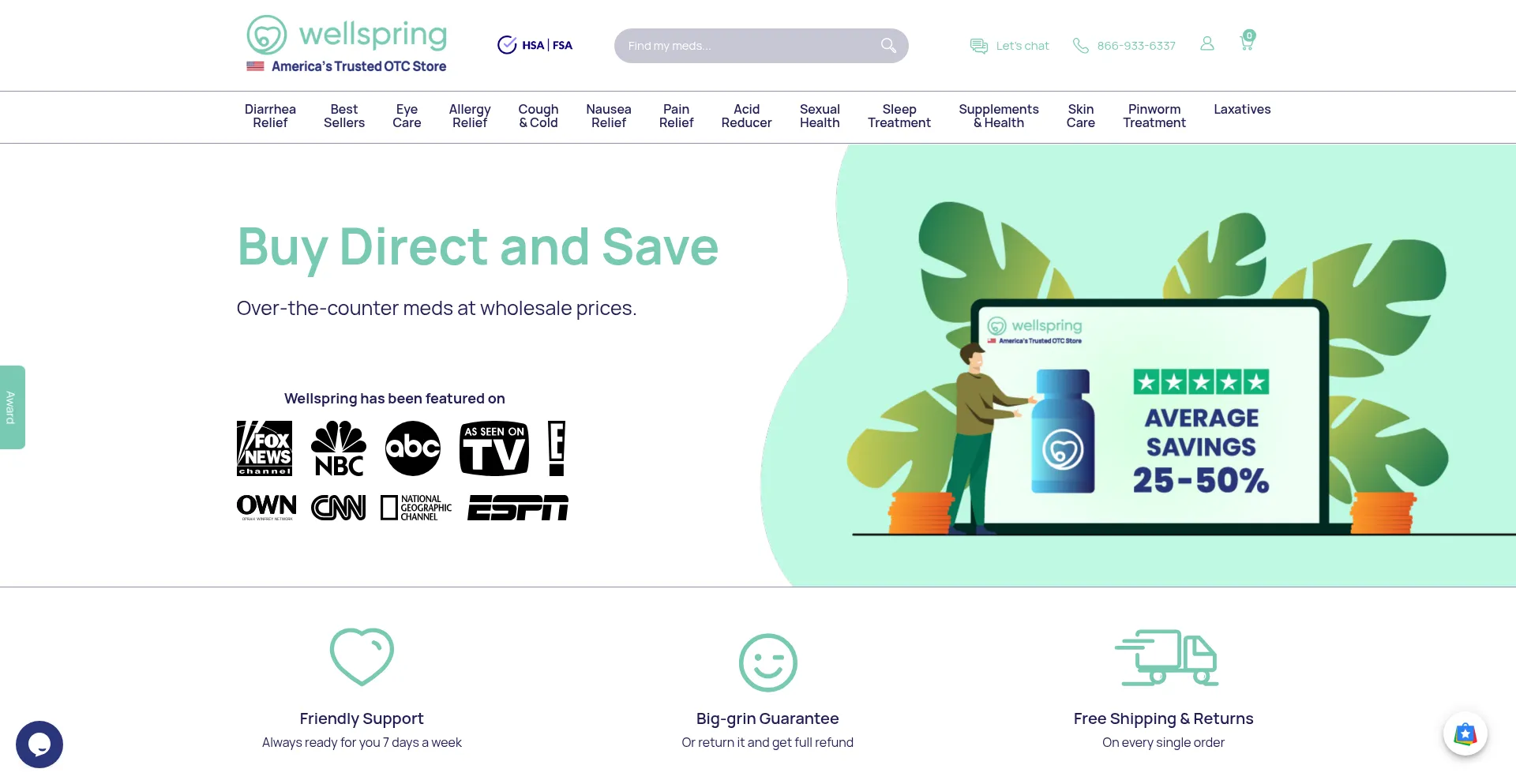 ¿És Seguro y Confiable Wellspringmeds.com?