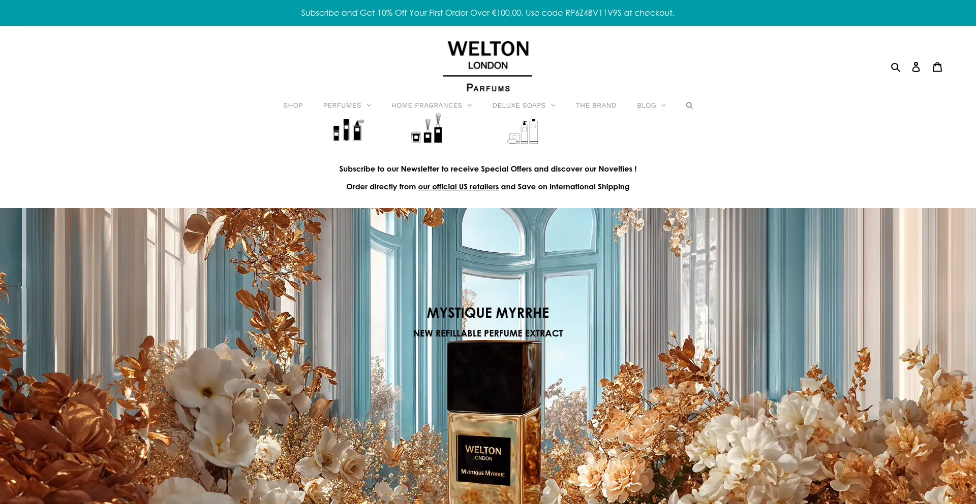 Website screenshot of Weltonlondon.com