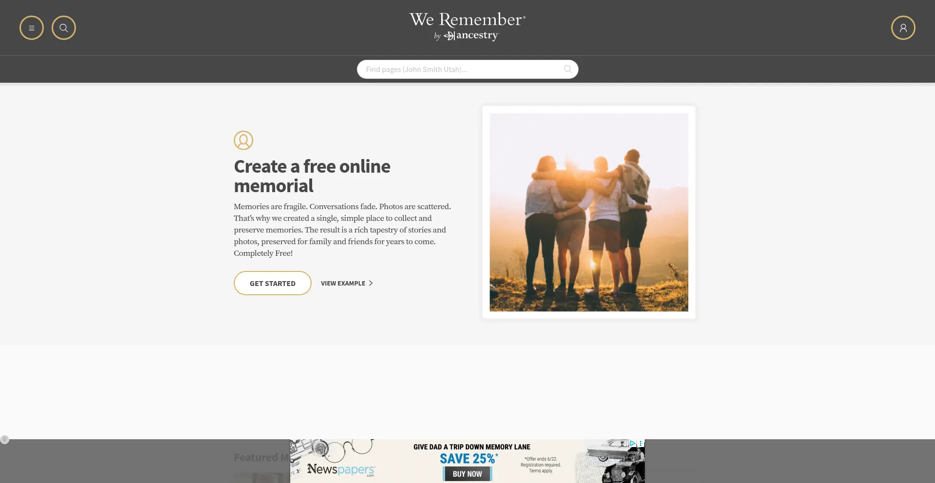 Weremember.com
