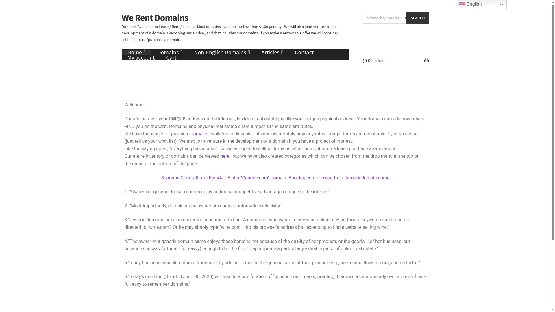 Werentdomains.com