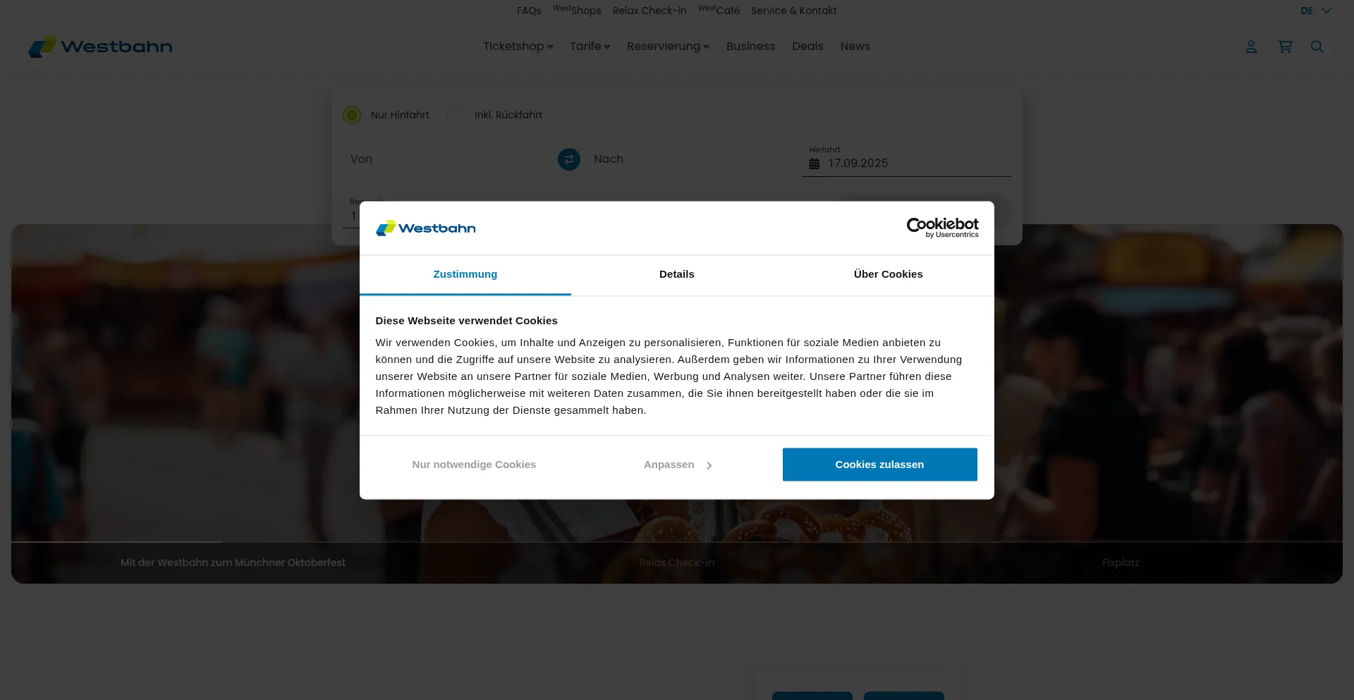 ¿És Seguro y Confiable Westbahn.at?