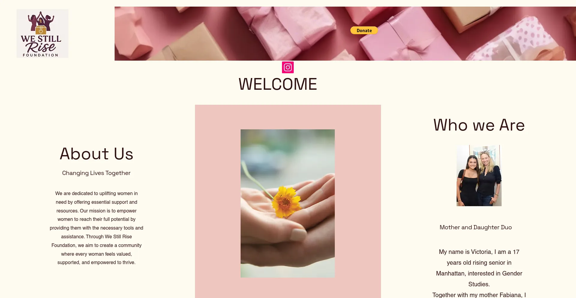 Website screenshot of Westillrise.net