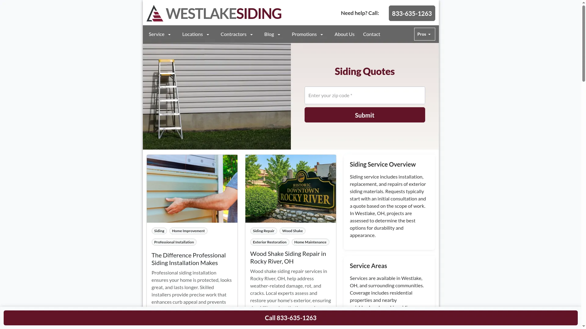 Westlakesidingservice.com