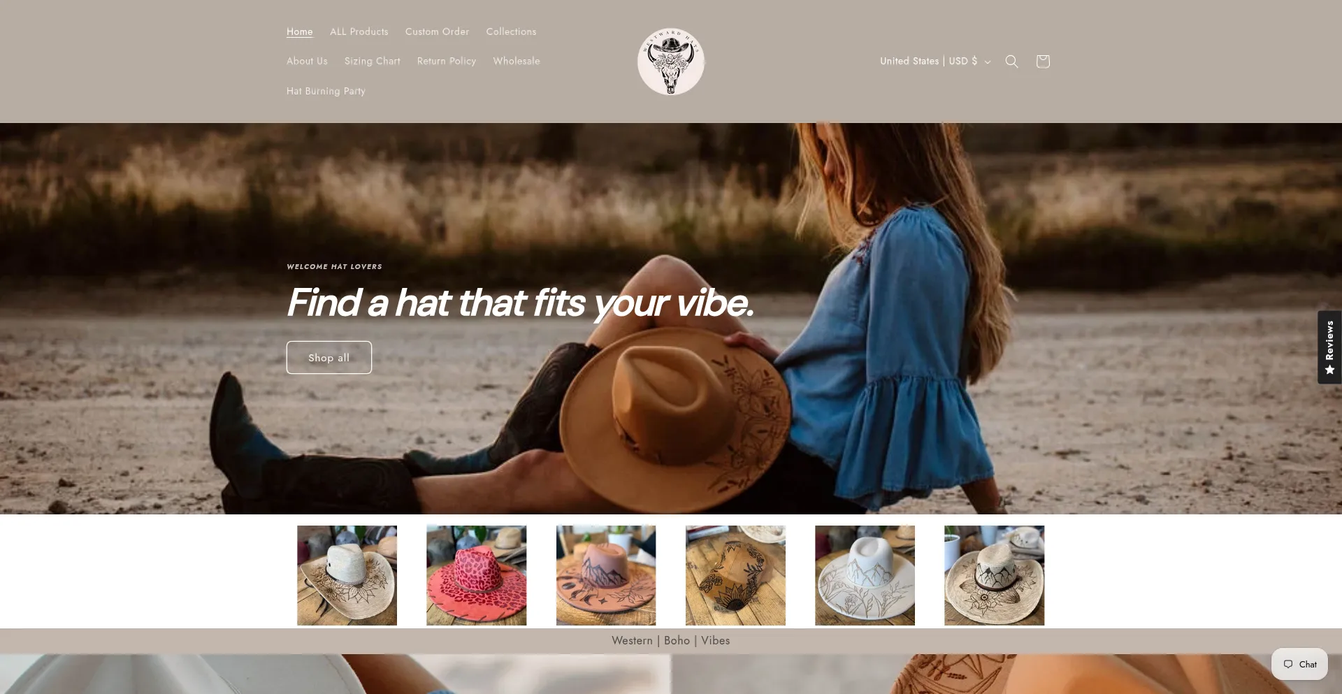 Westwardhats.com