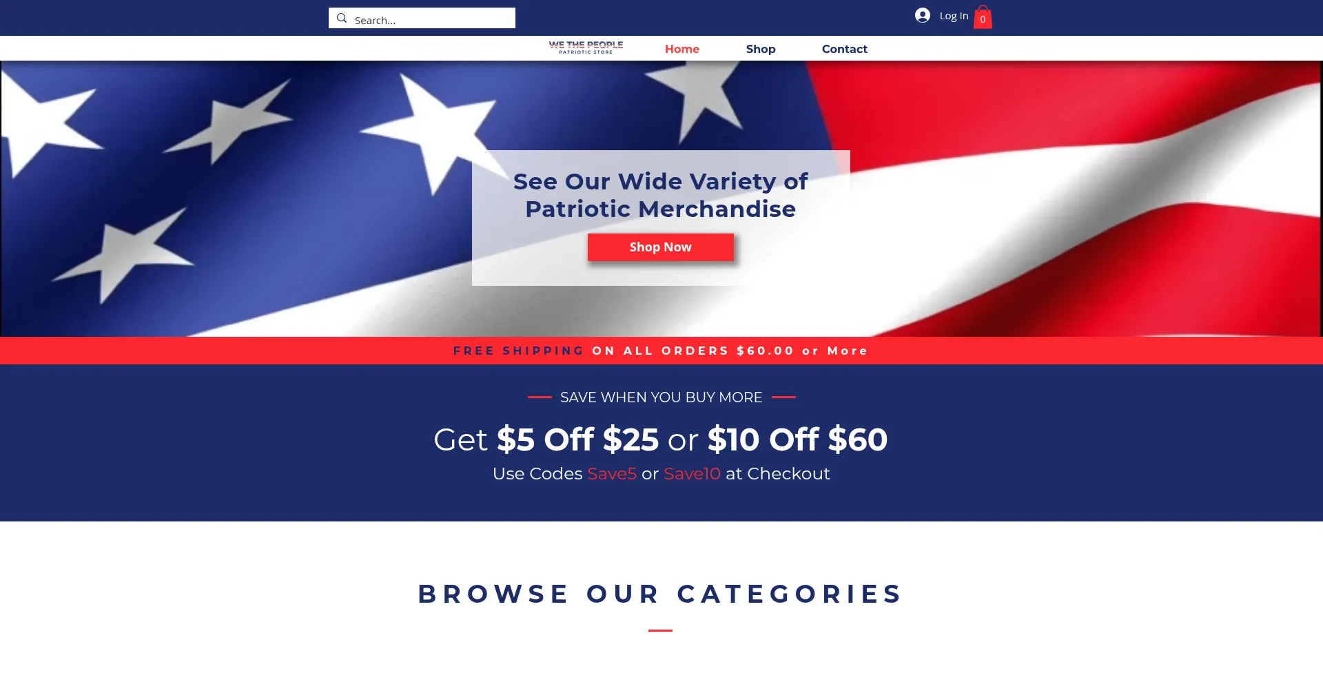 Website screenshot of Wethepeoplepigeonforge.com