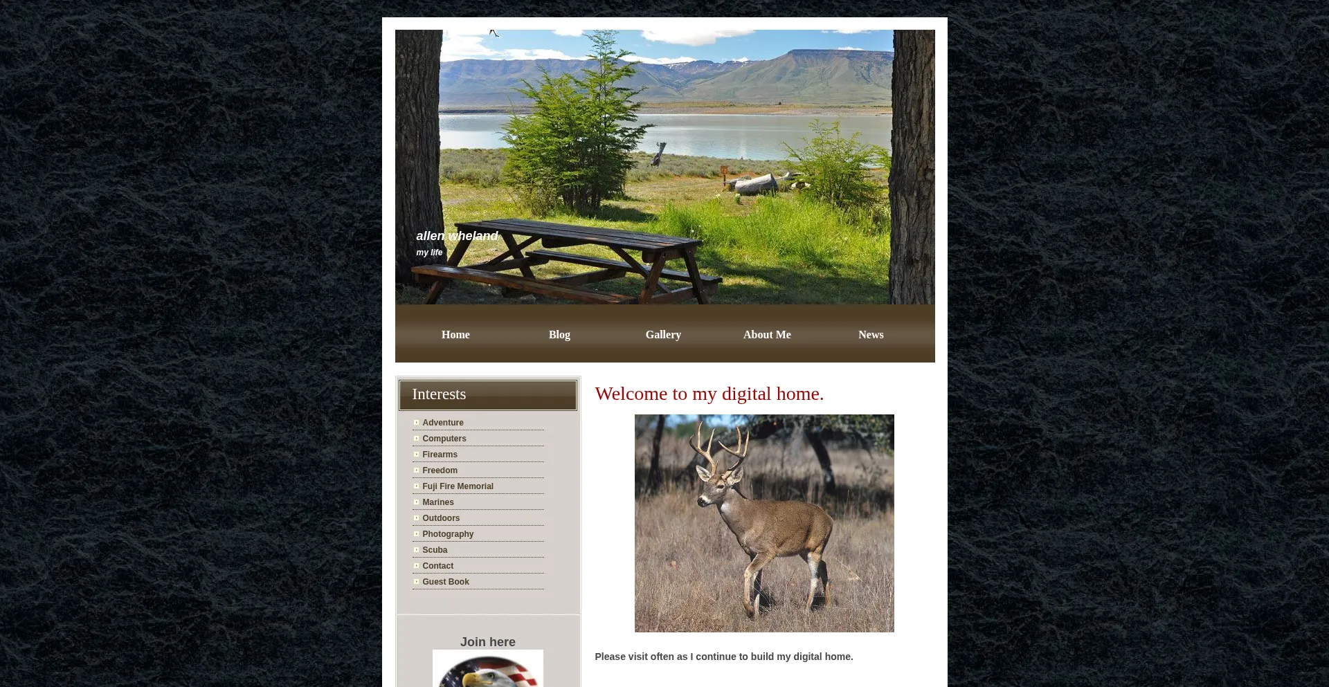 Website screenshot of Wheland.com