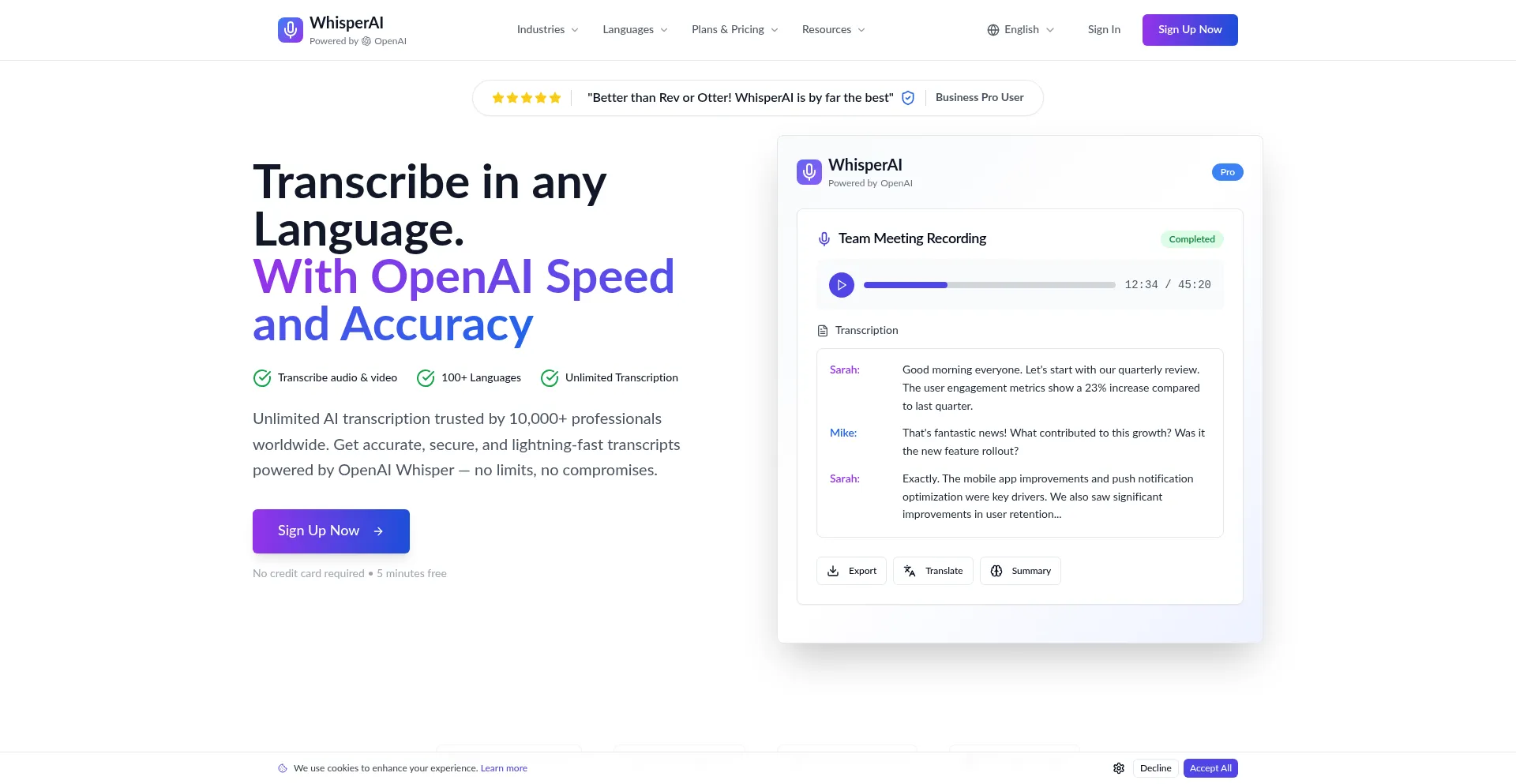 Whisperai.com