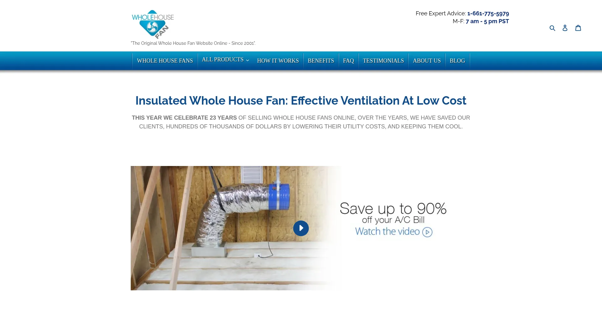 Wholehousefan.com