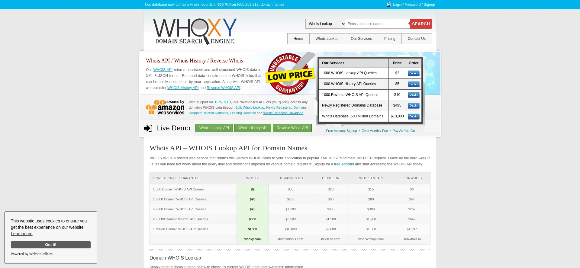 Whoxy.com