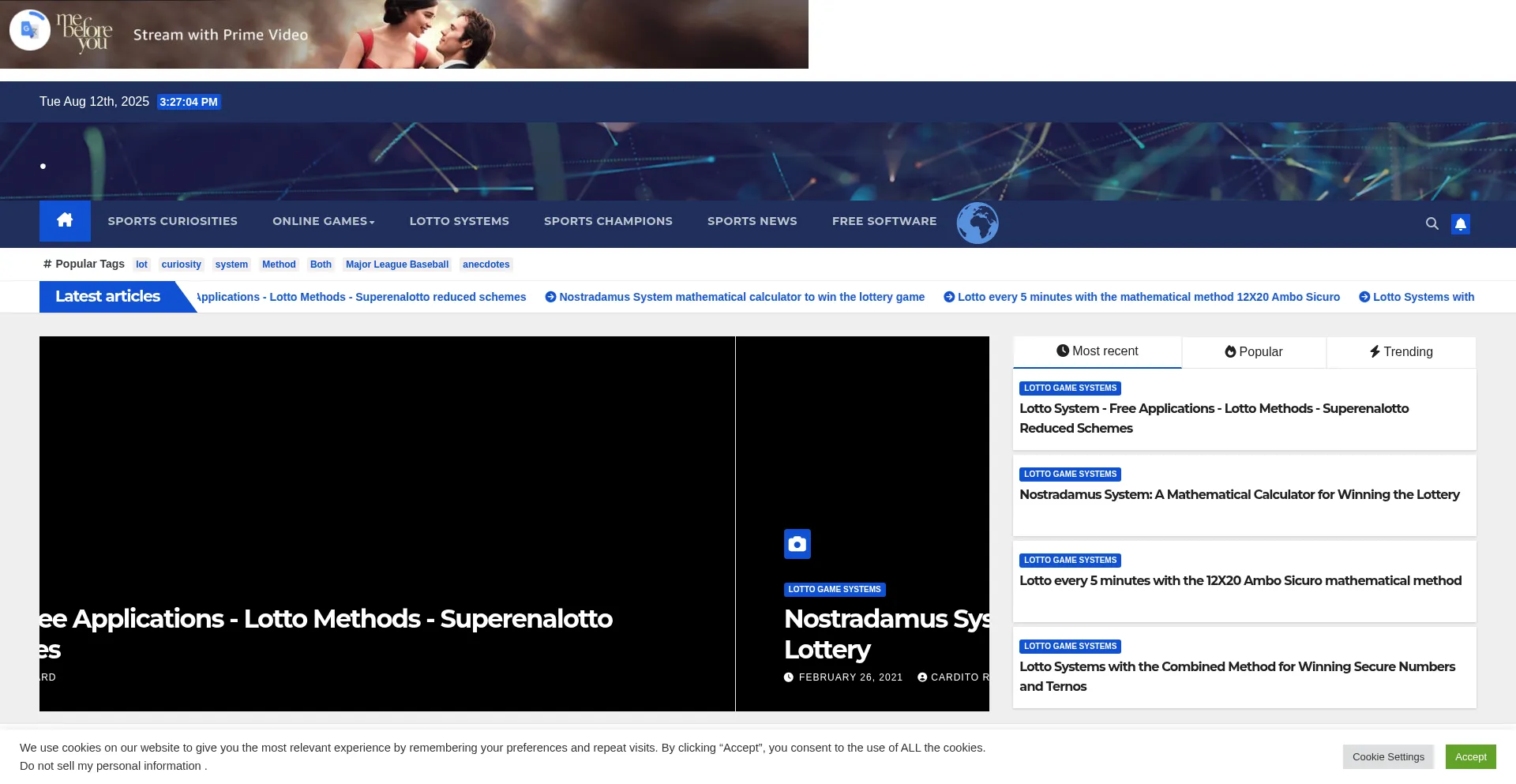 Website screenshot of Wikisportstory.com