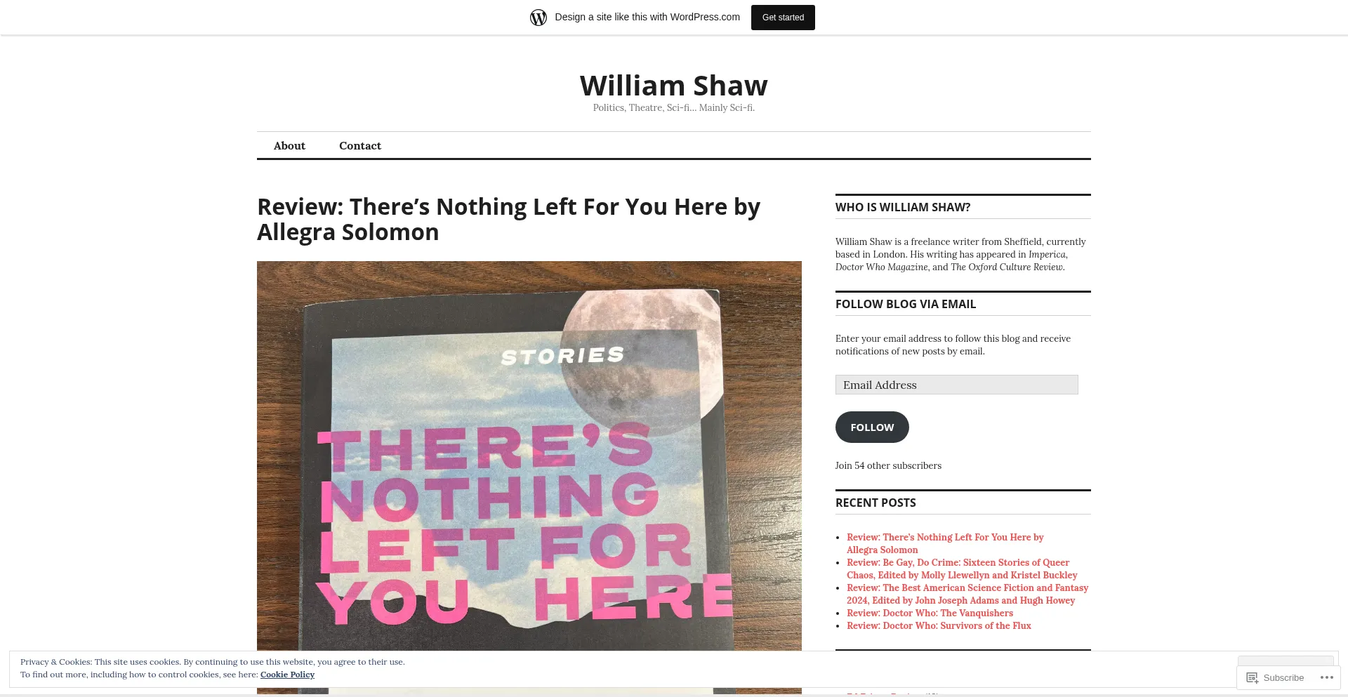 Williamshawwriter.wordpress.com