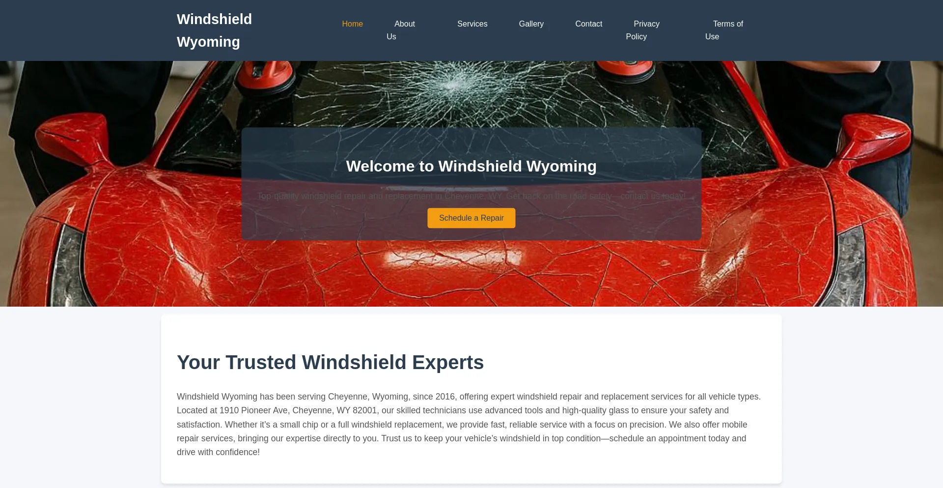 Windshieldwyoming.org