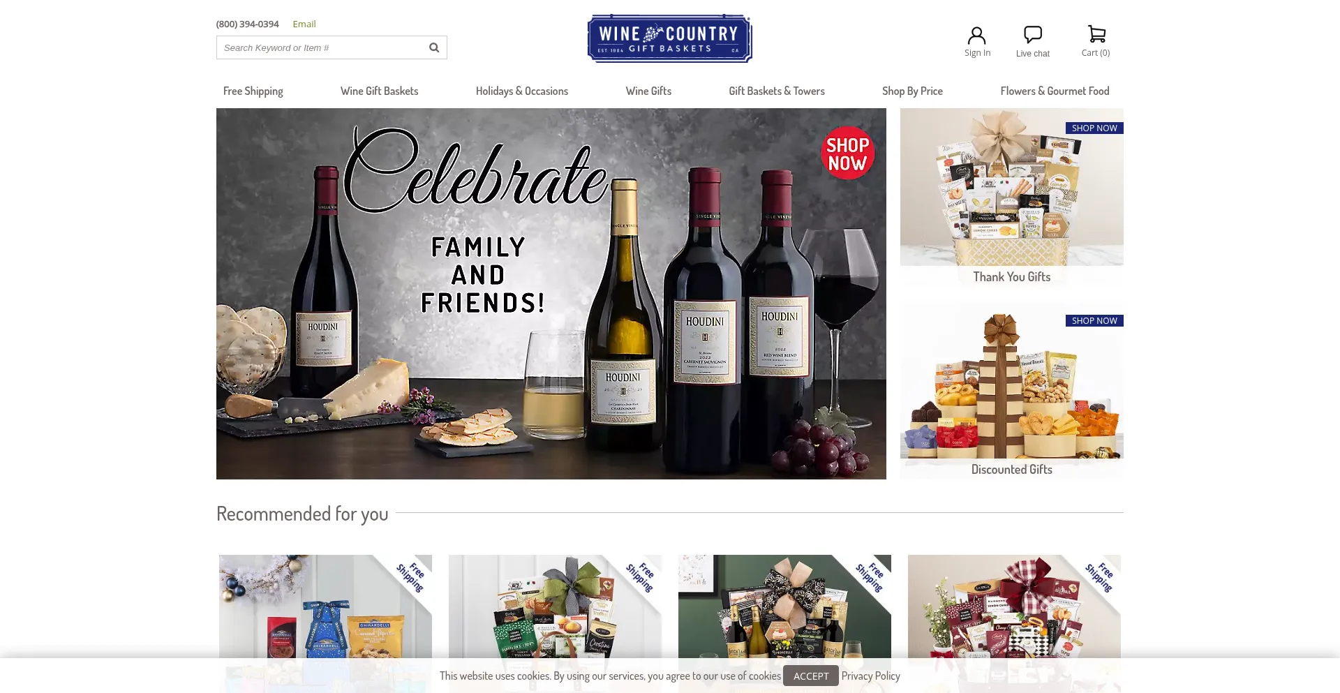 Winecountrygiftbaskets.com