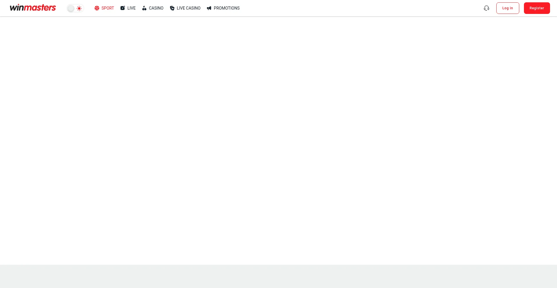 Website screenshot of Winmasters.com