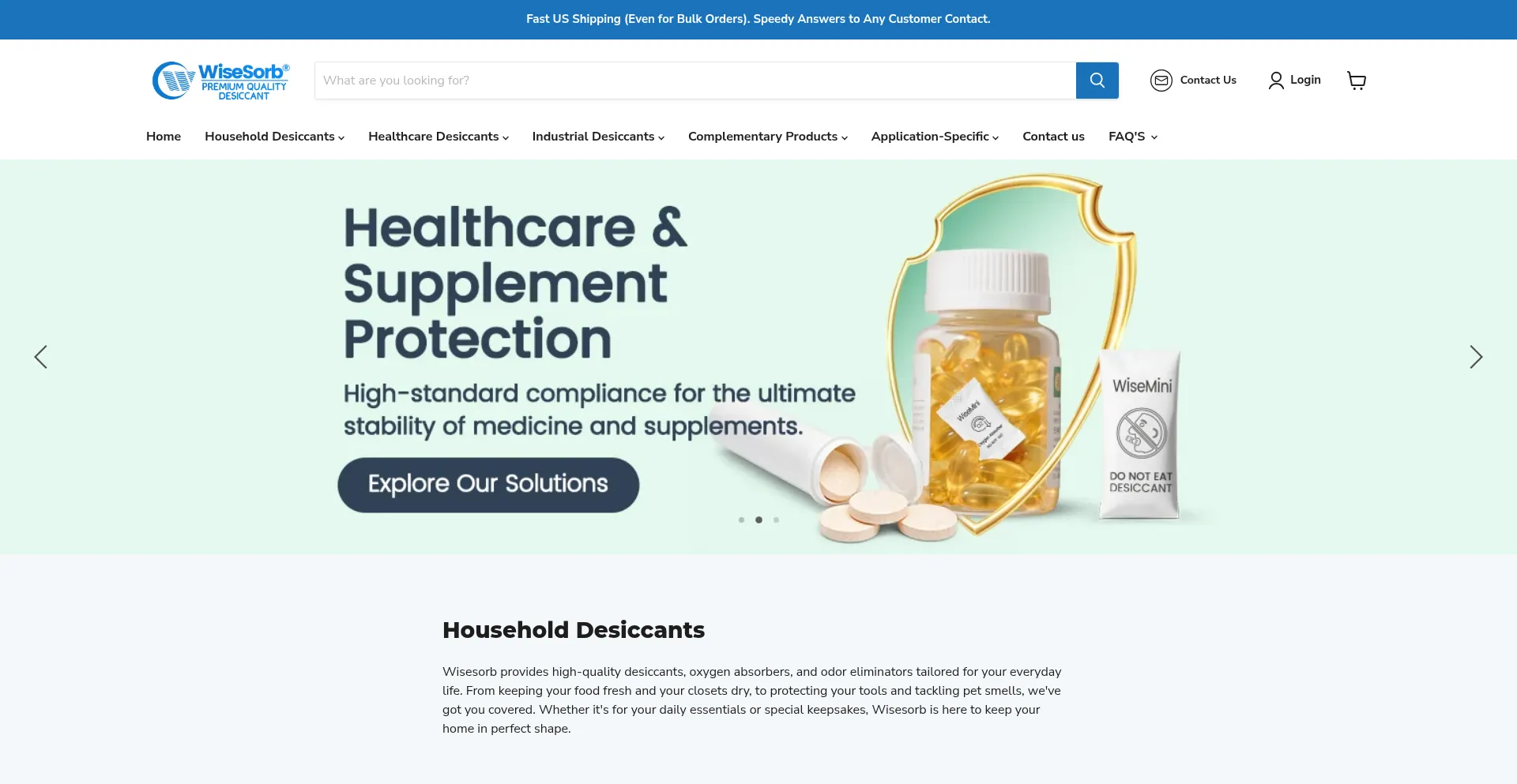 Wisesorbdesiccant.com