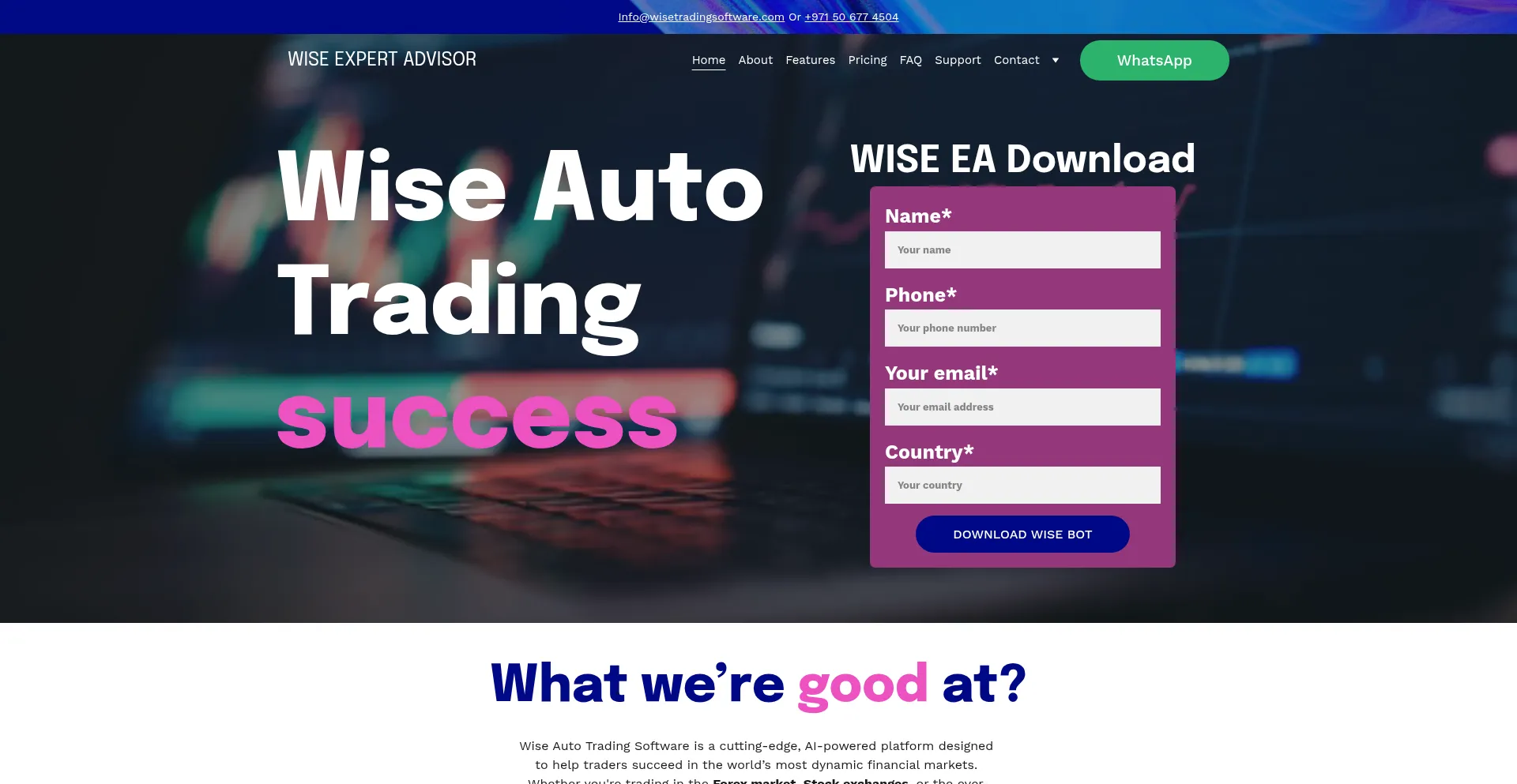¿És Seguro y Confiable Wisetradingsoftware.com?
