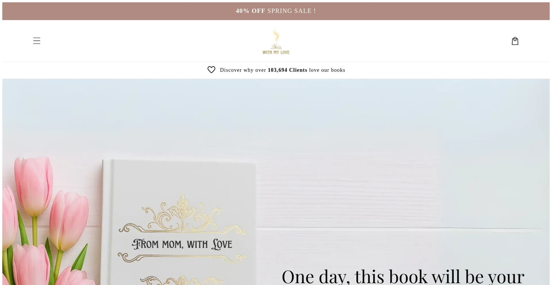 Website screenshot of With-my-love.com