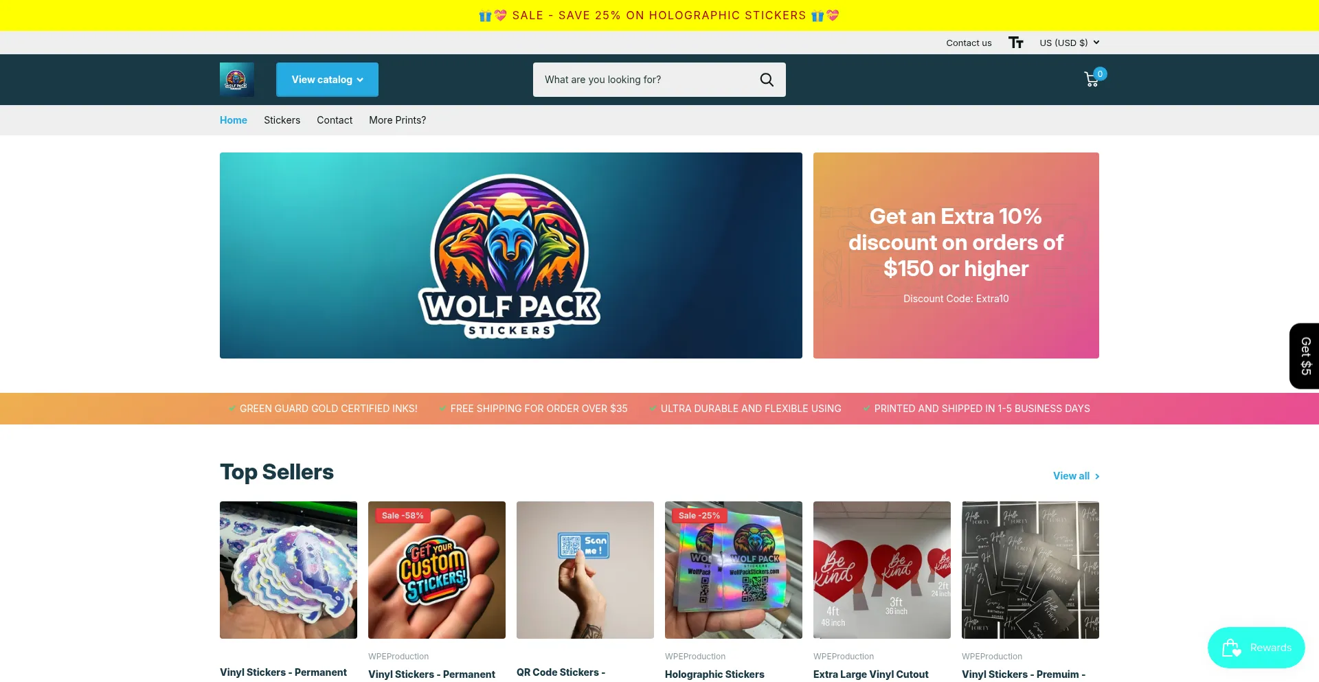 Wolfpackstickers.com