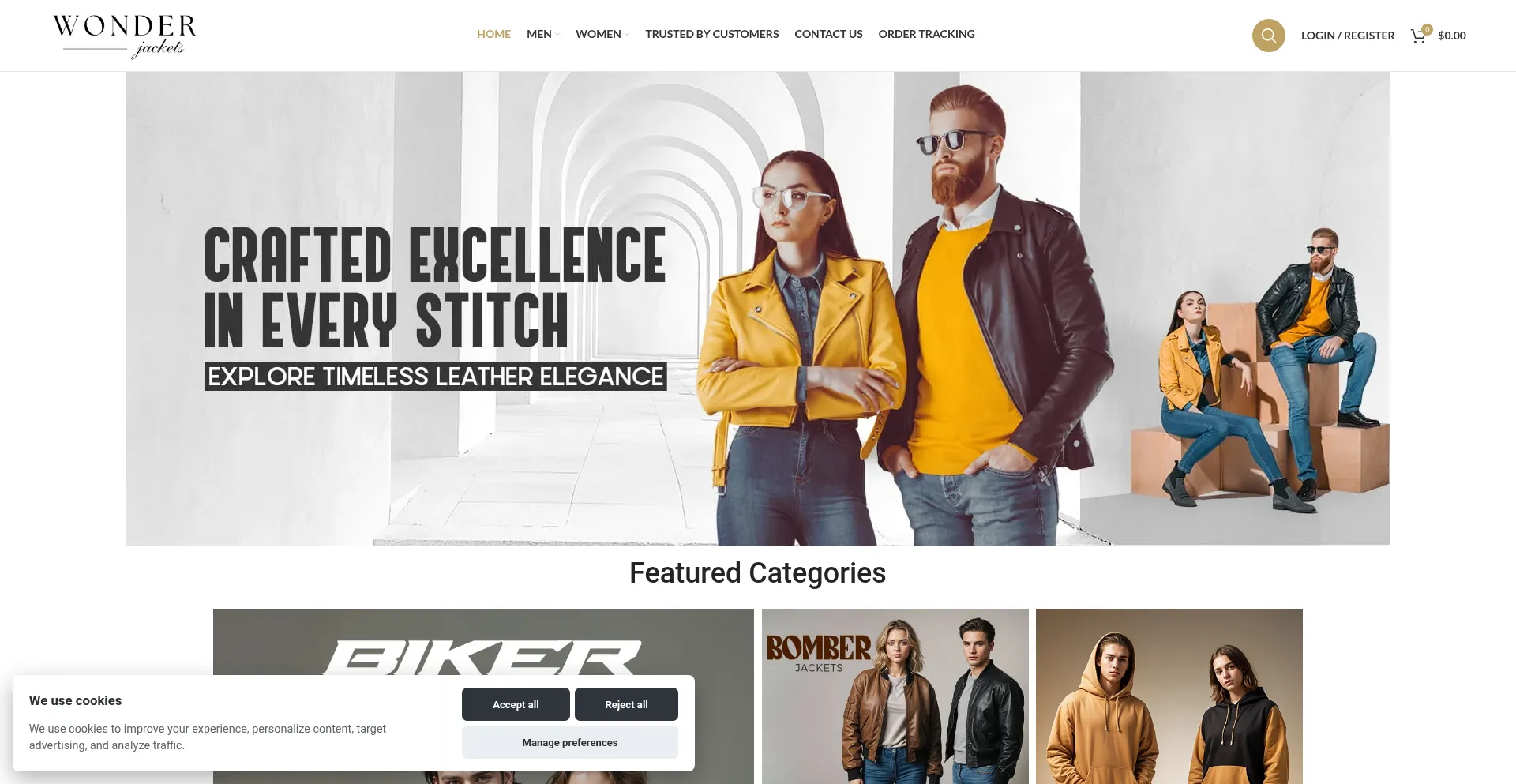 ¿És Seguro y Confiable Wonderjackets.com?