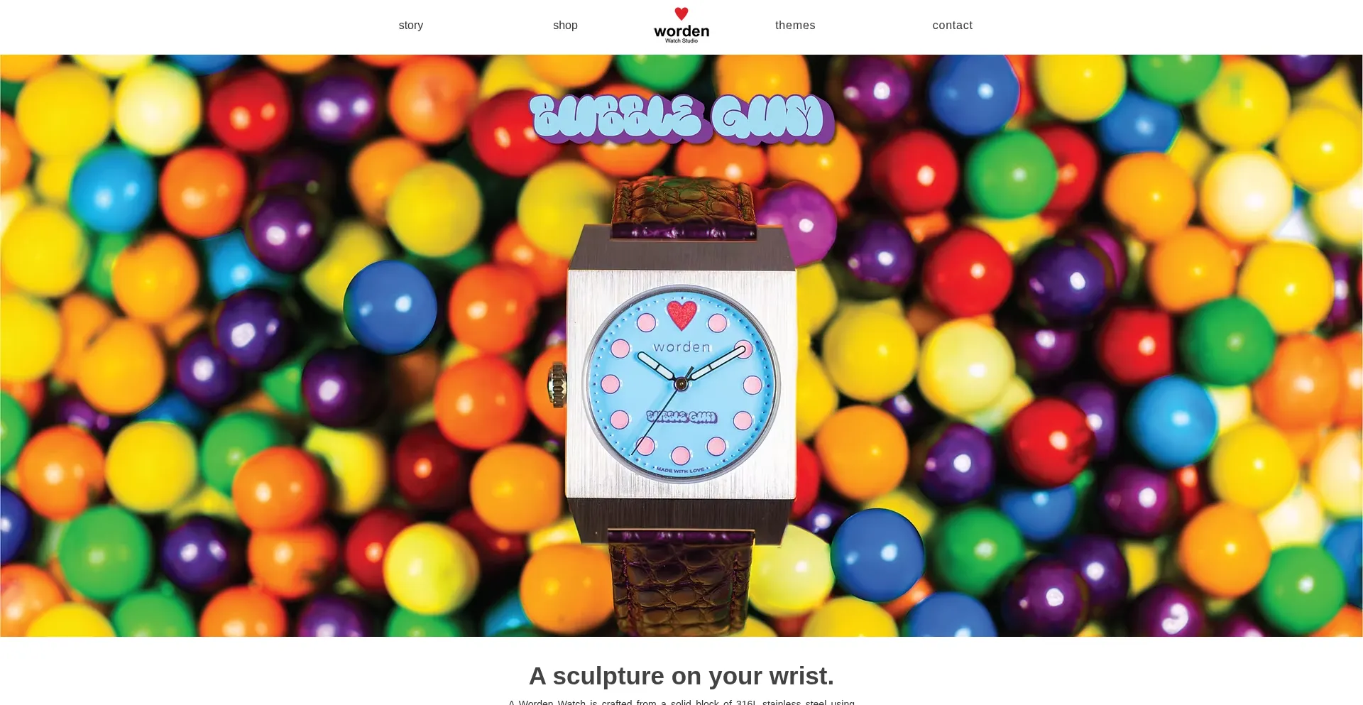 Website screenshot of Worden.watch