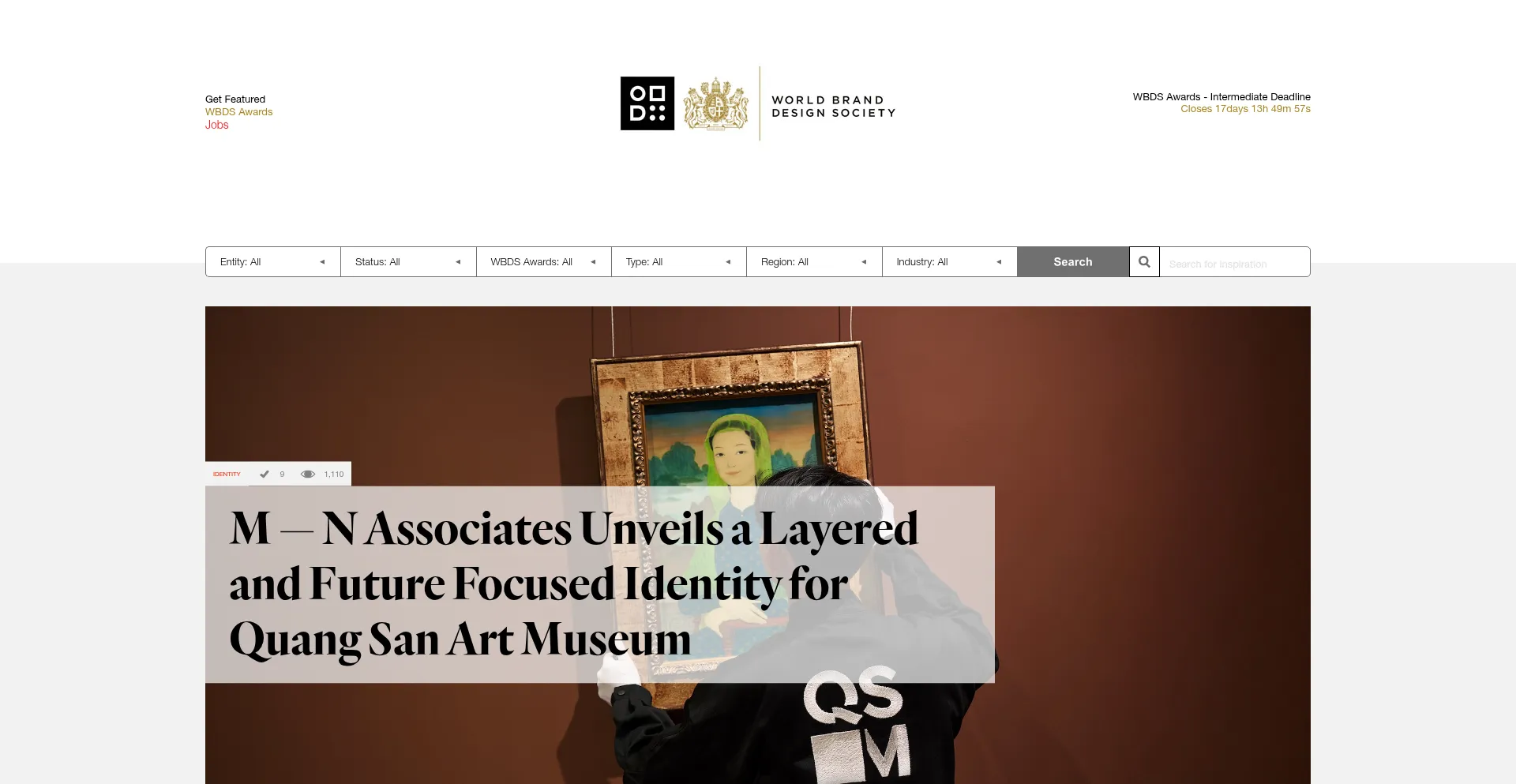 Website screenshot of Worldbranddesign.com