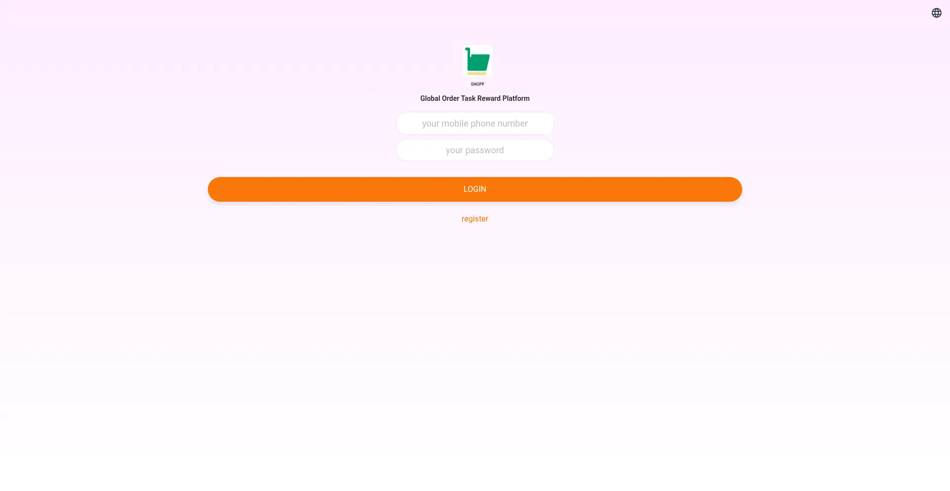 Website screenshot of Worldbuy.top