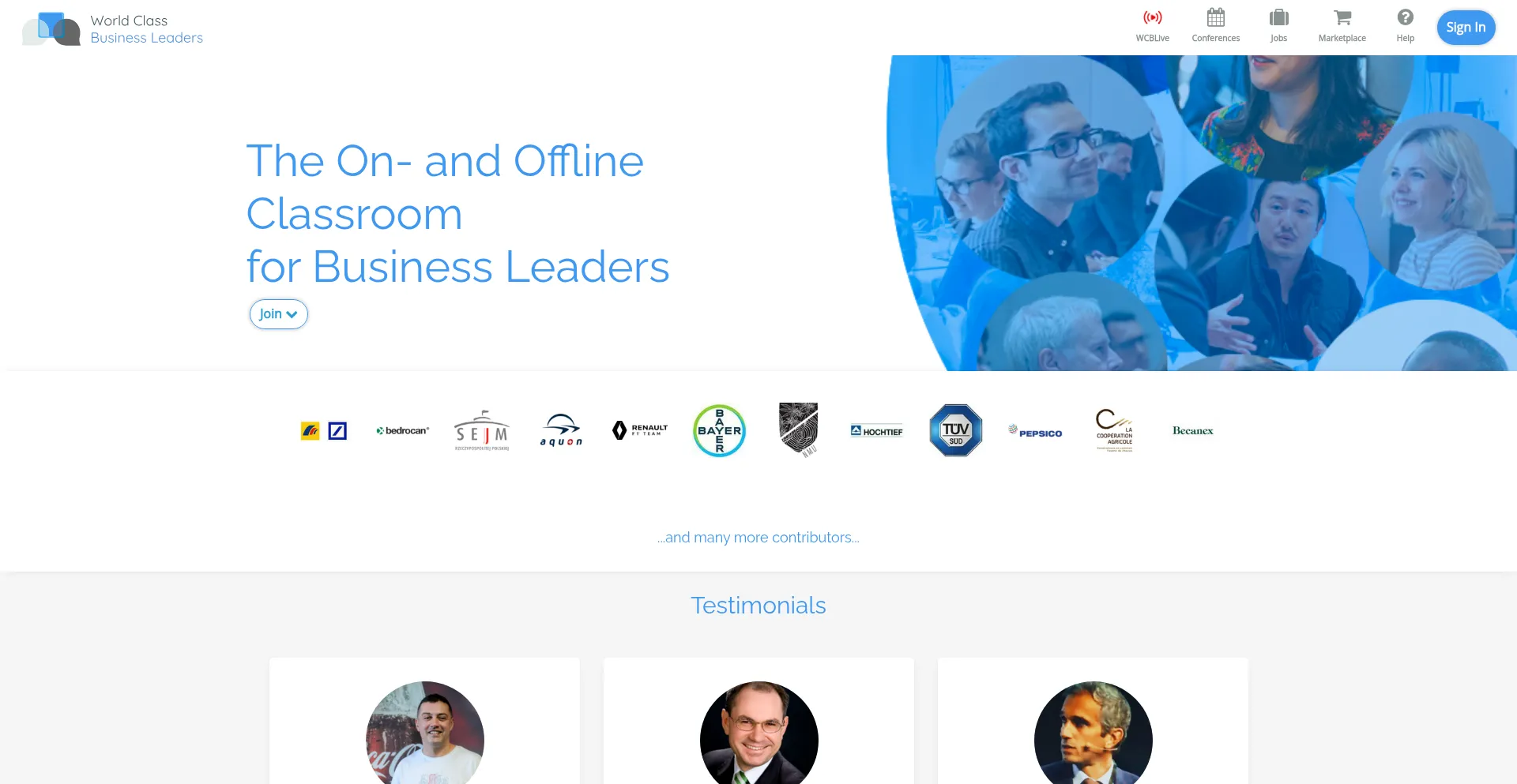 ¿És Seguro y Confiable Worldclassbusinessleaders.com?