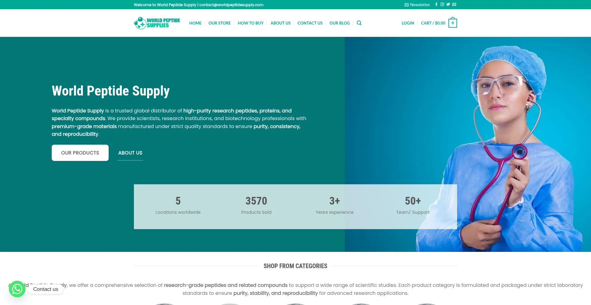 Worldpeptidesupply.com