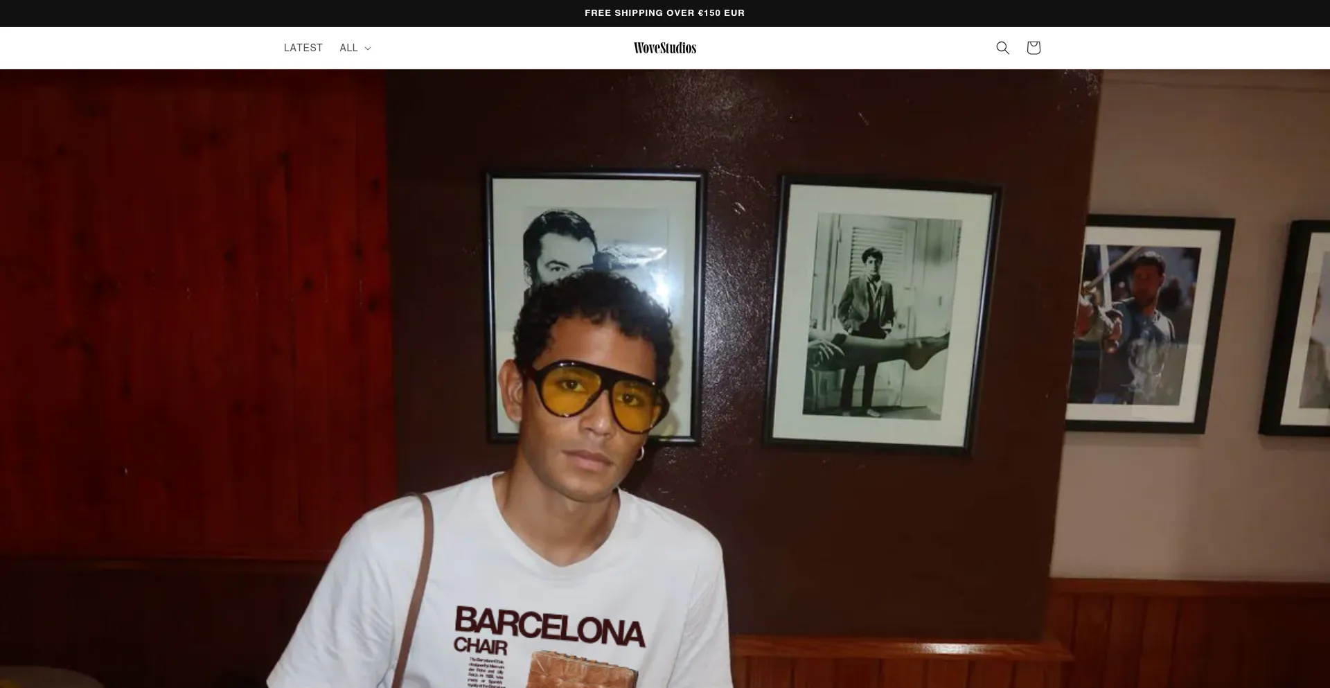 Website screenshot of Wovestudios.com
