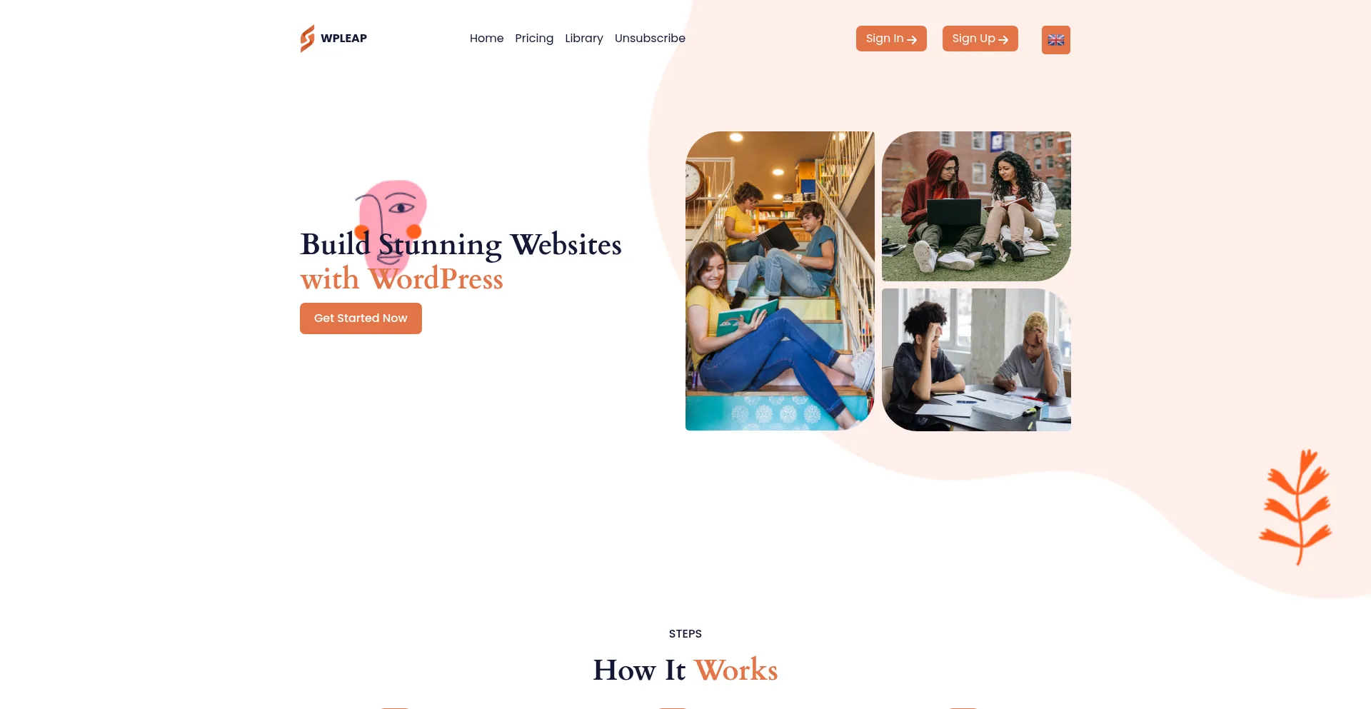 Wpleap.net Screenshot