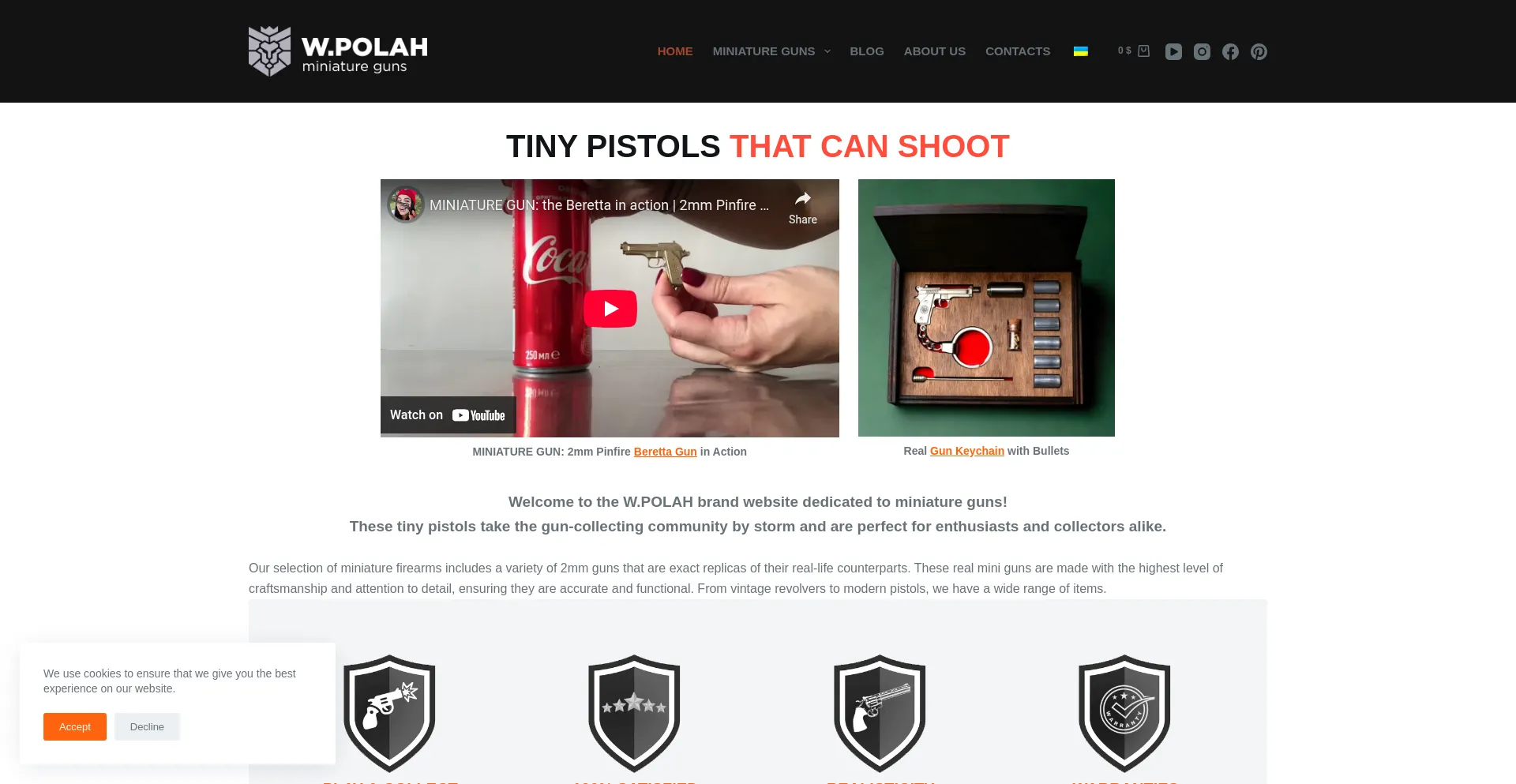Website screenshot of Wpolah.com