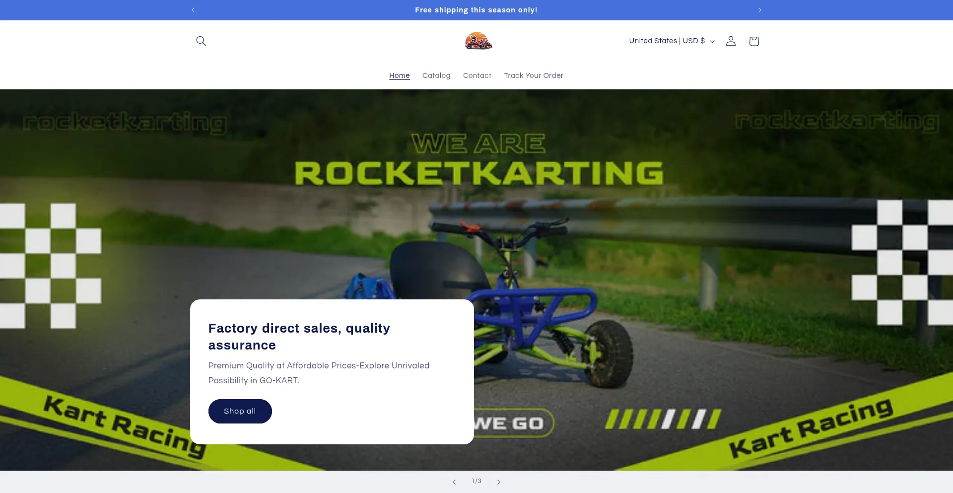 Website screenshot of Wrshbrg.shop