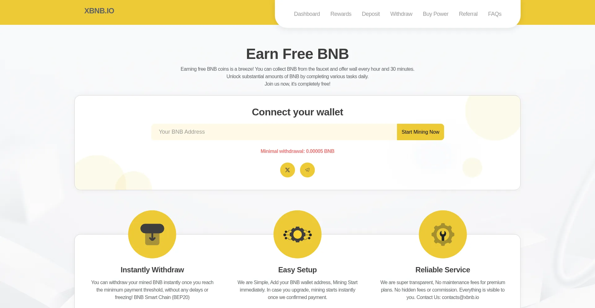 Xbnb.io Screenshot
