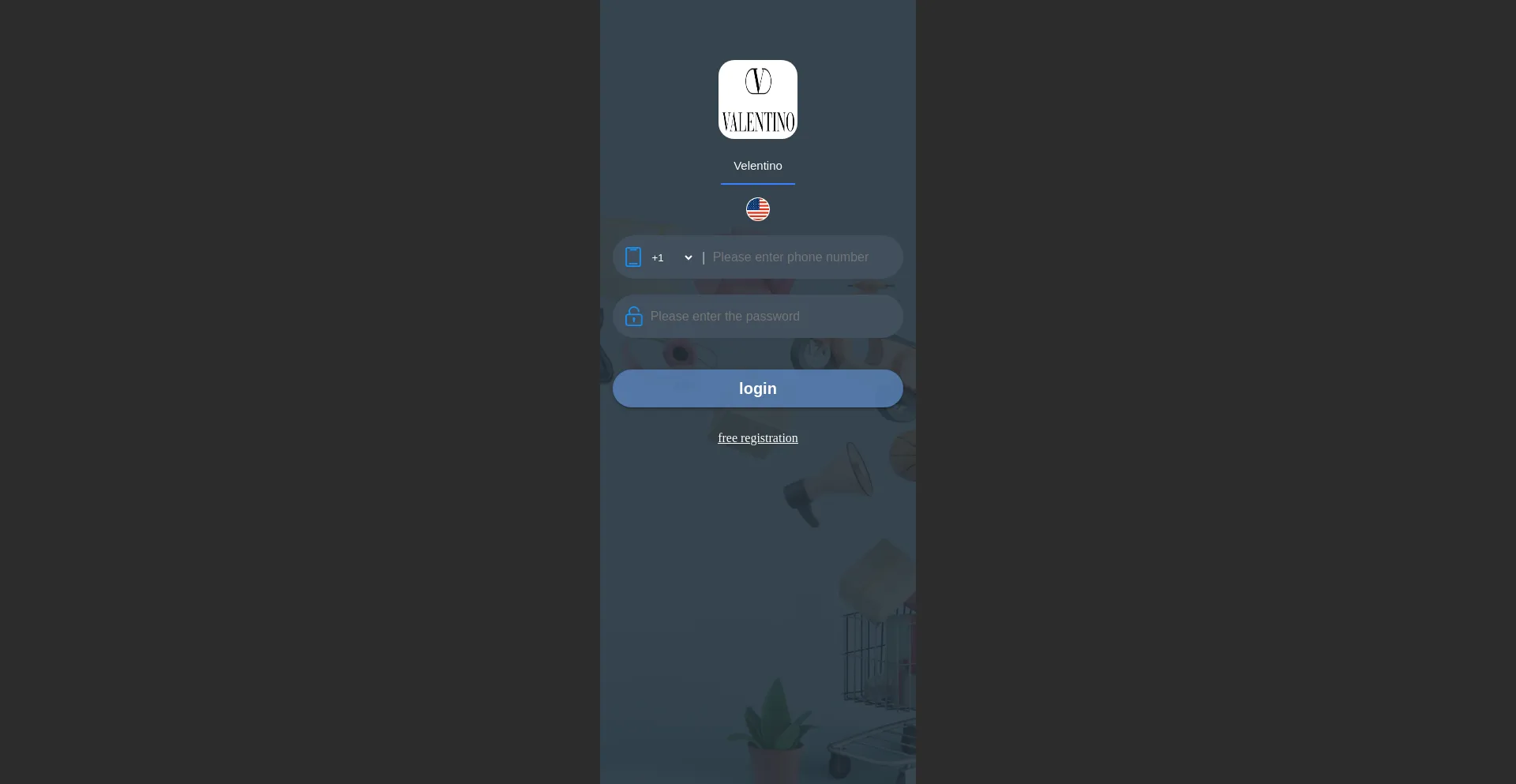 Website screenshot of Xhdsdvelentino.top