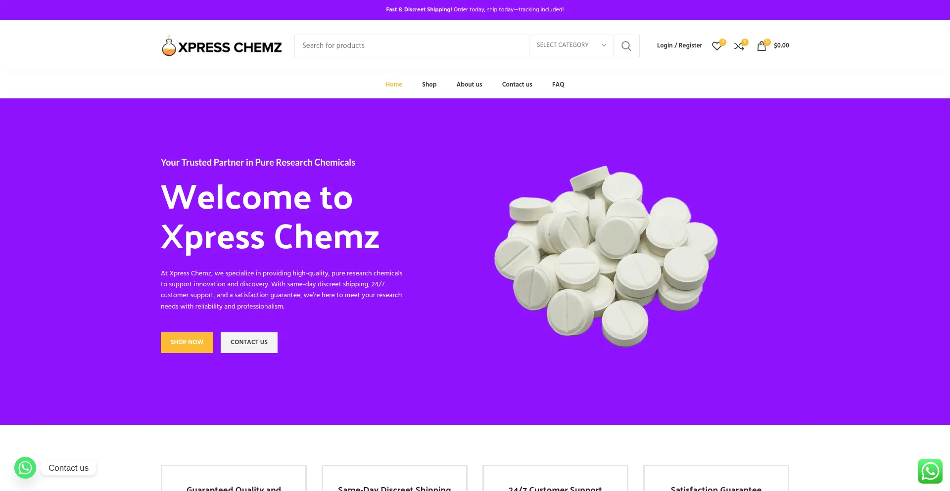 ¿És Seguro y Confiable Xpresschemz.com?