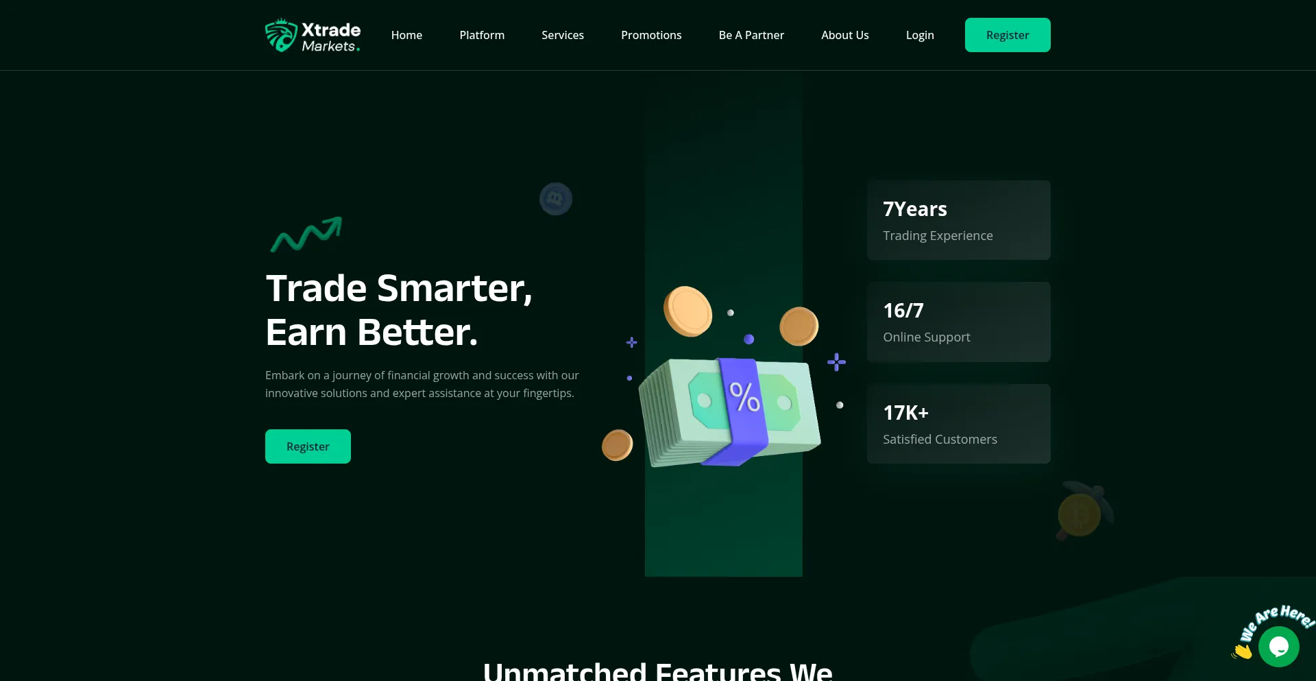 Xtrademarkets.com Screenshot