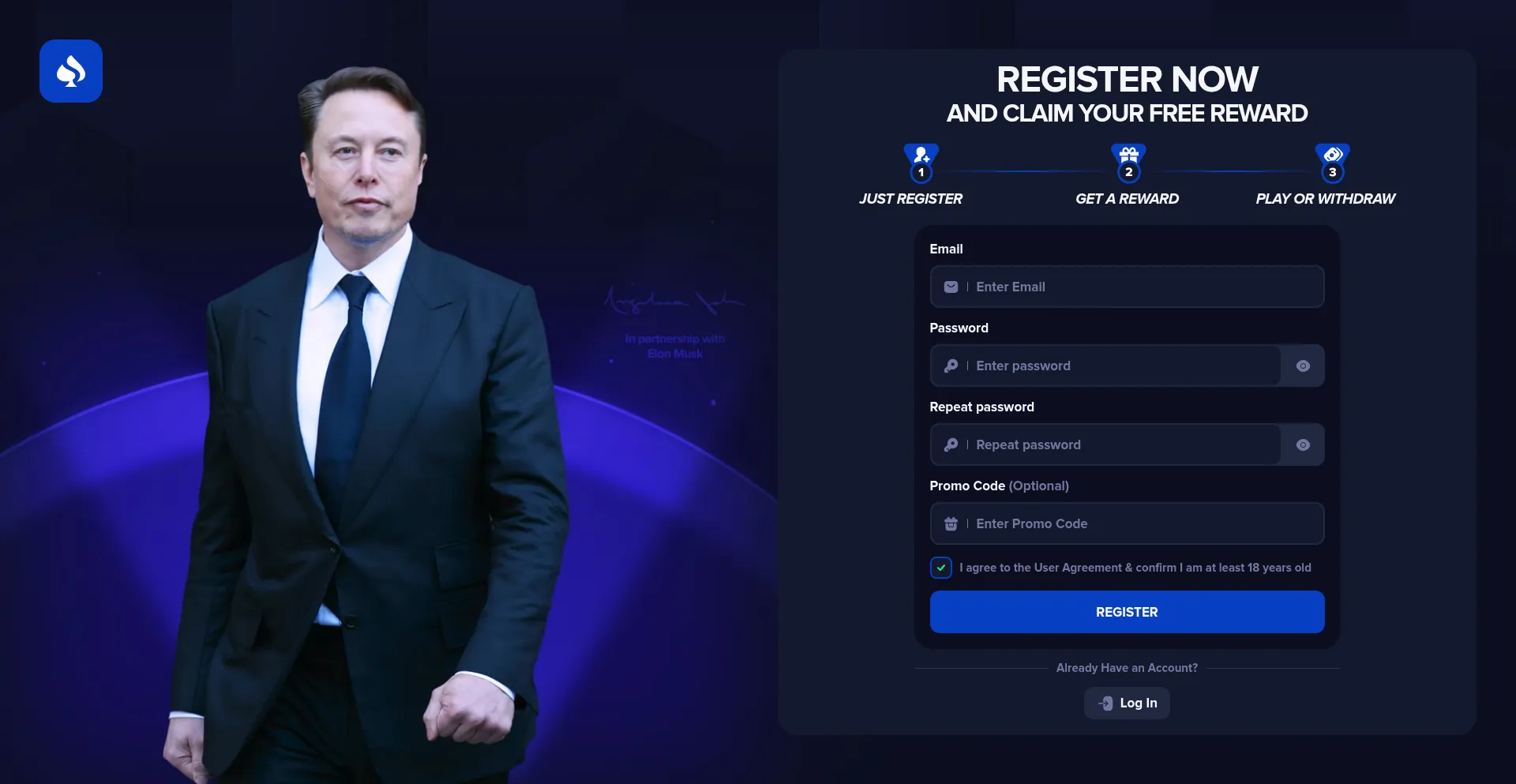 Website screenshot of Xtraluck.com