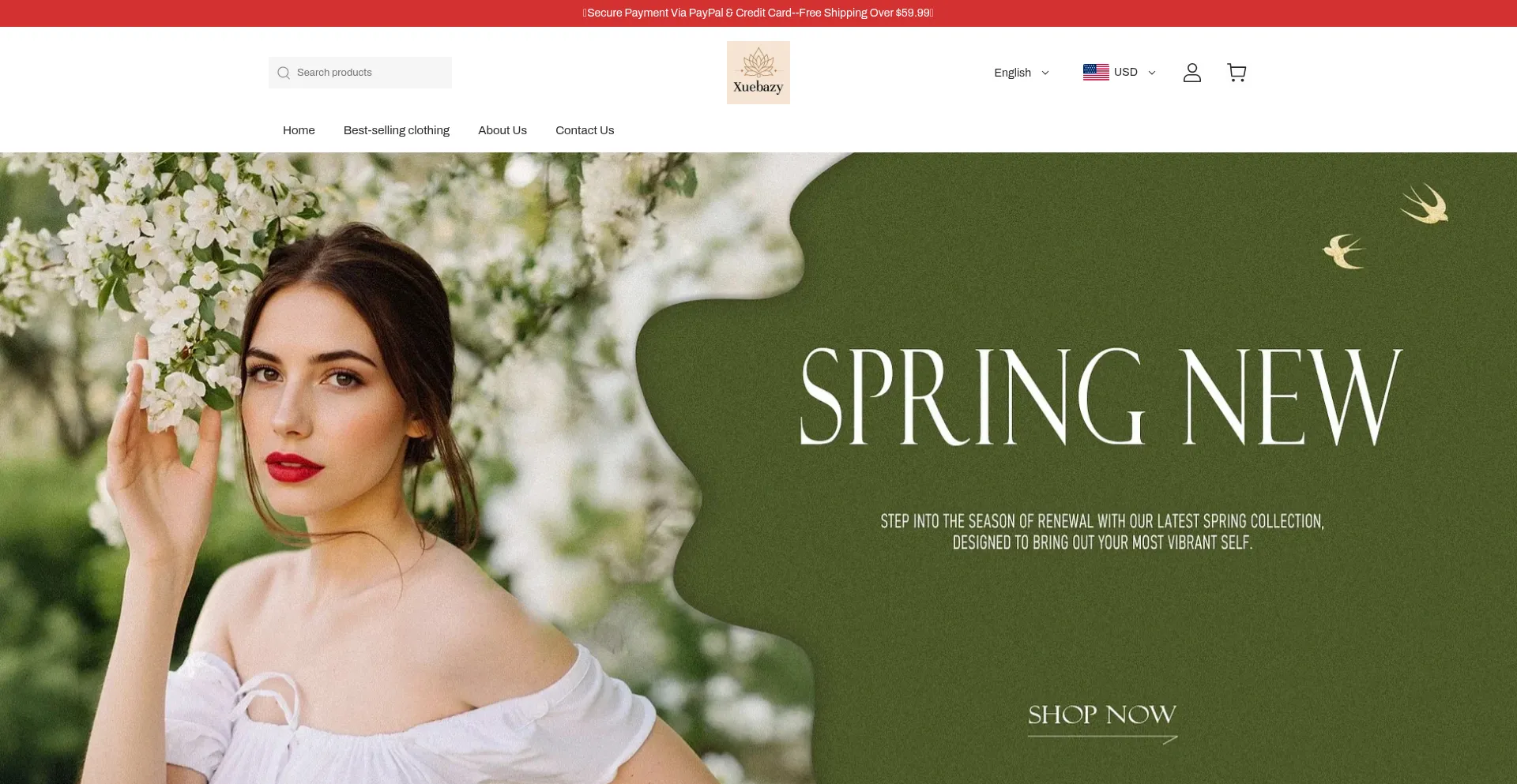 Website screenshot of Xuebazy.com