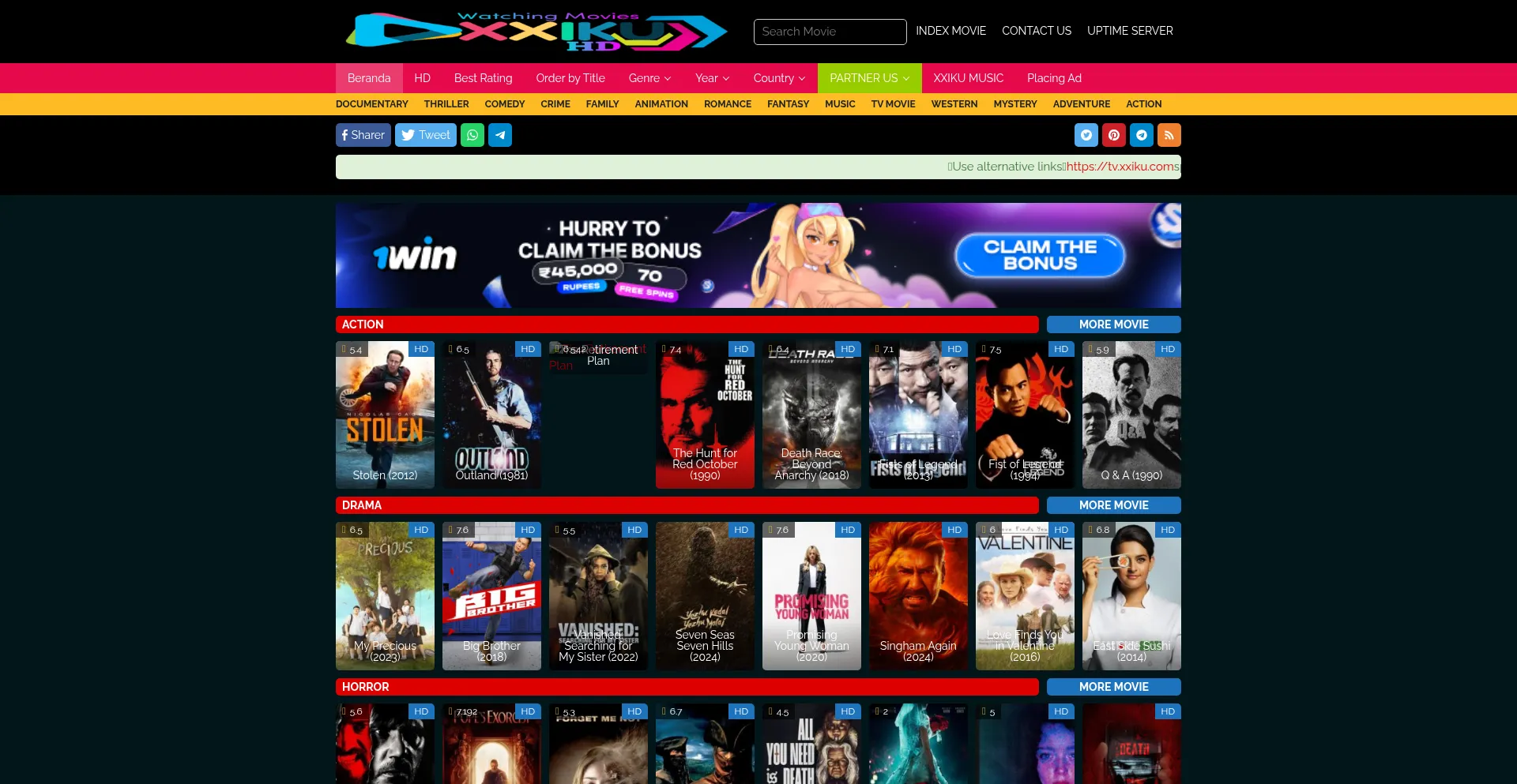 Xxiku.com Screenshot