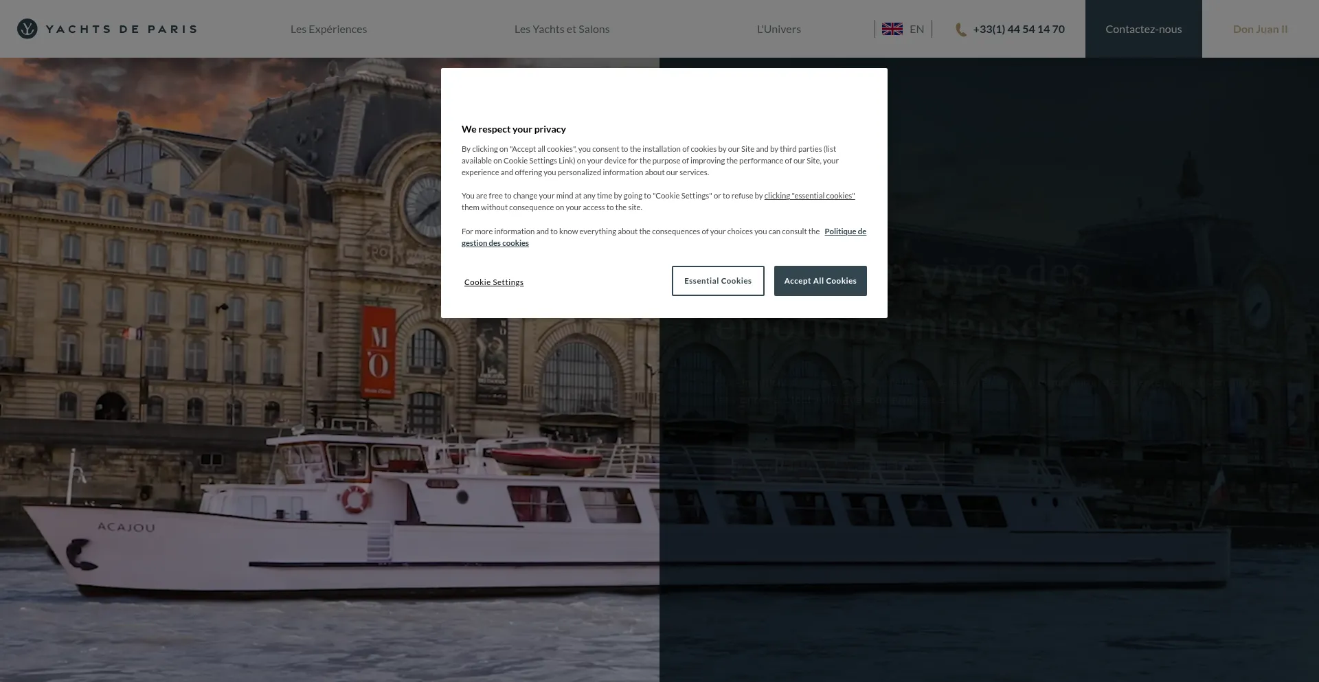 Yachtsdeparis.fr