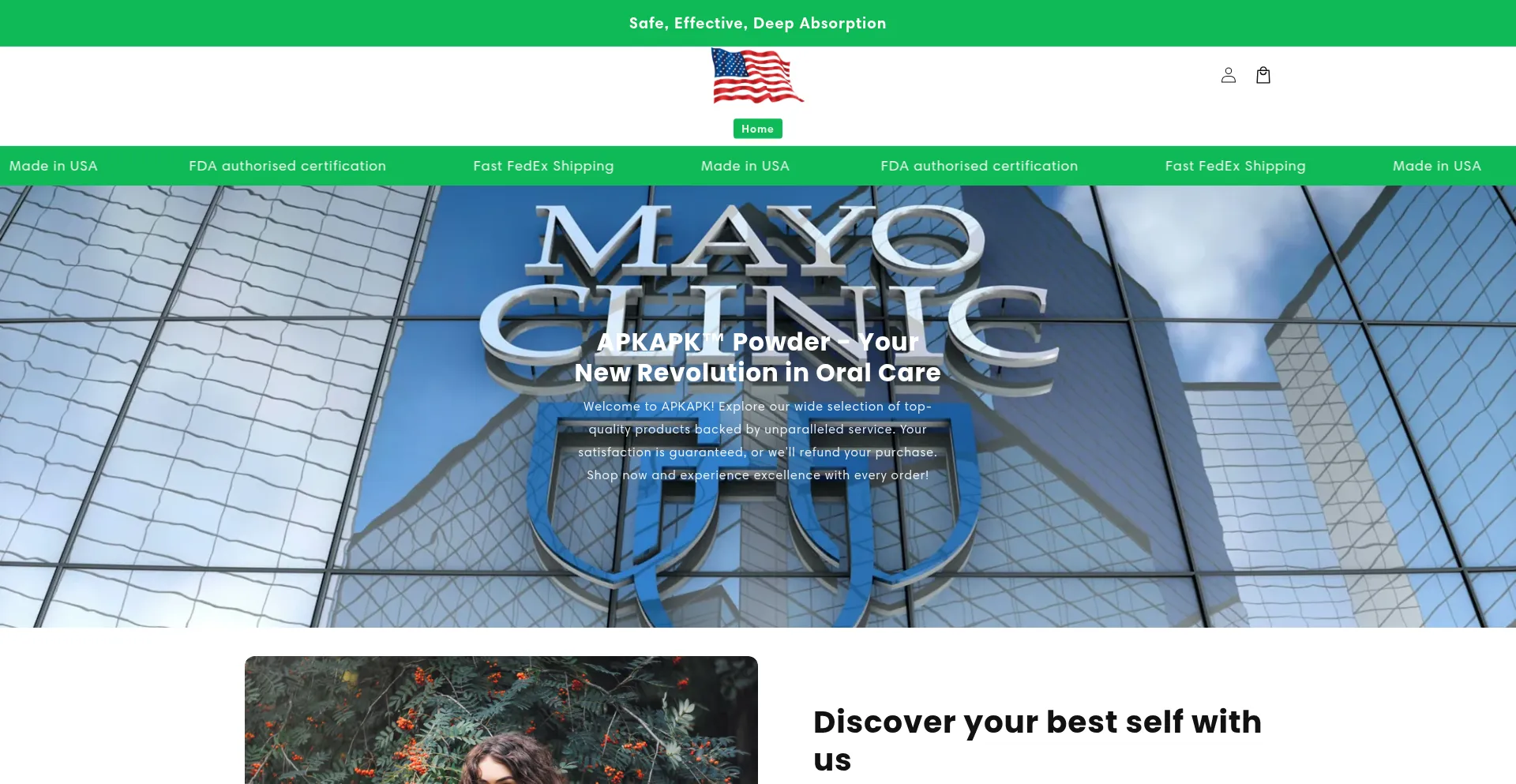 Website screenshot of Yanyanya.com