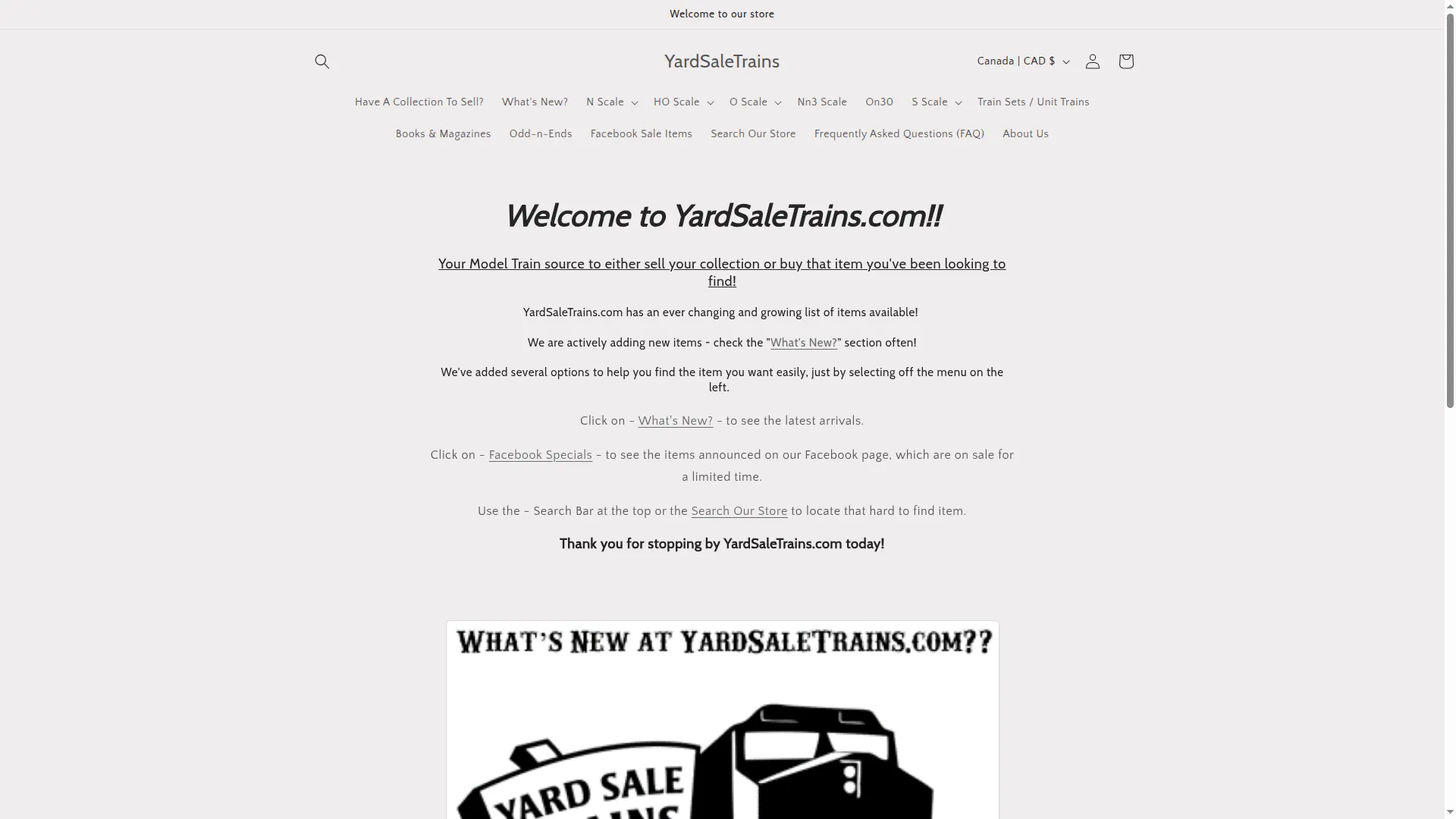 Yardsaletrains.com