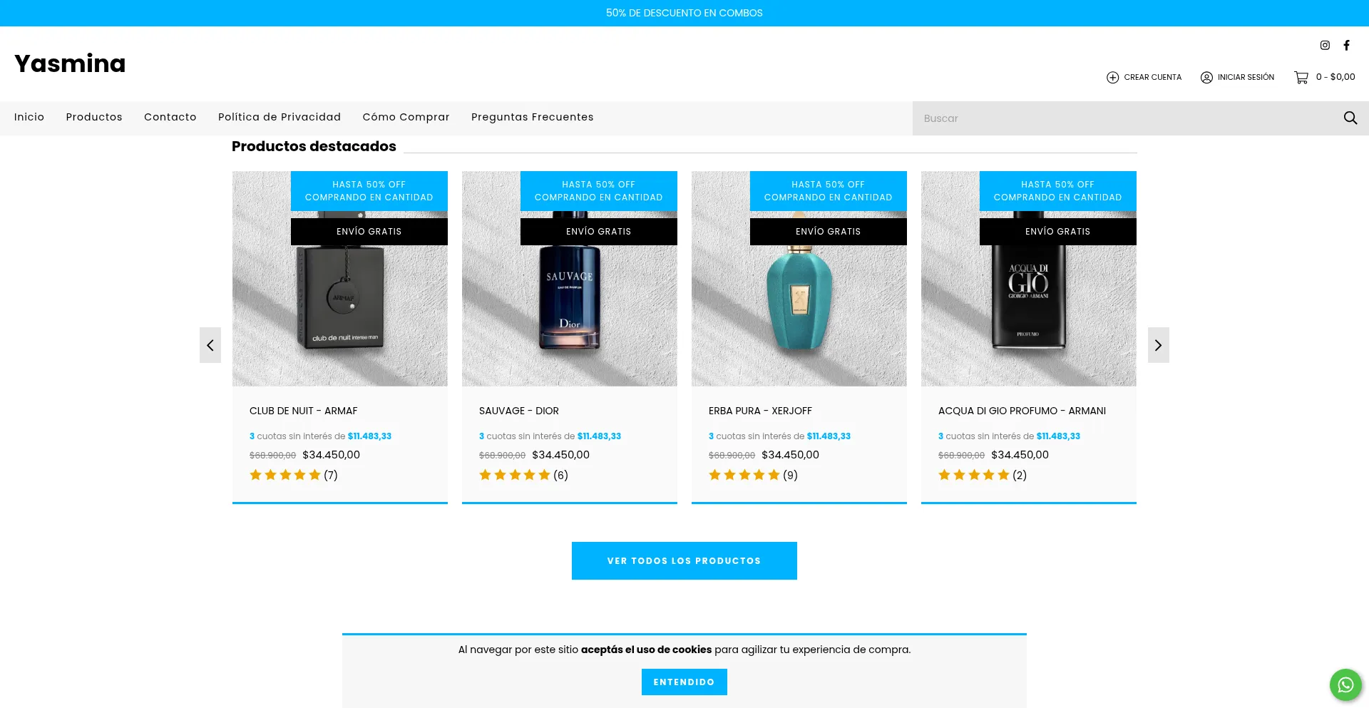 ¿És Seguro y Confiable Yasmina.com.ar?